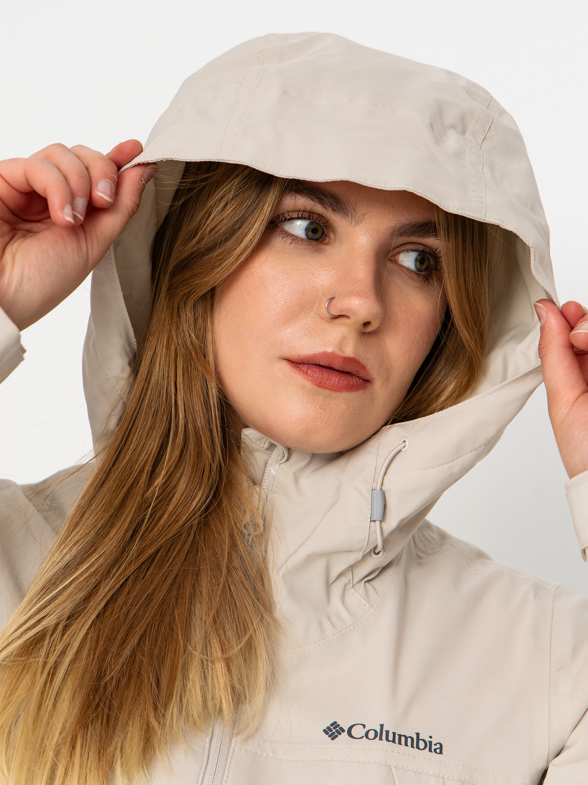 Columbia Boulder Falls Wmn Jacket - beige (dark stone)