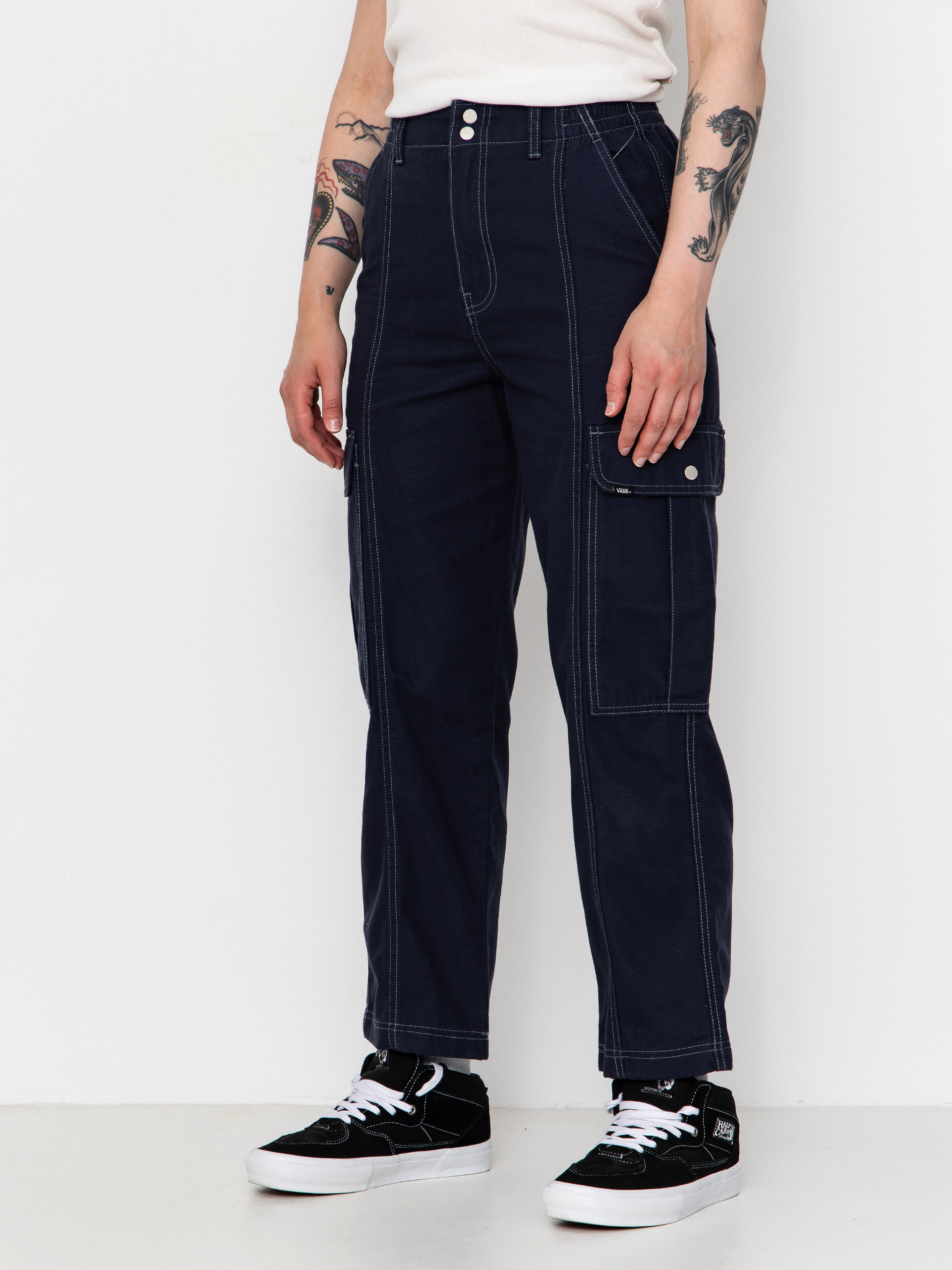 Vans 6Oz Canvas Sidewalk Wmn Hose (parisian night)