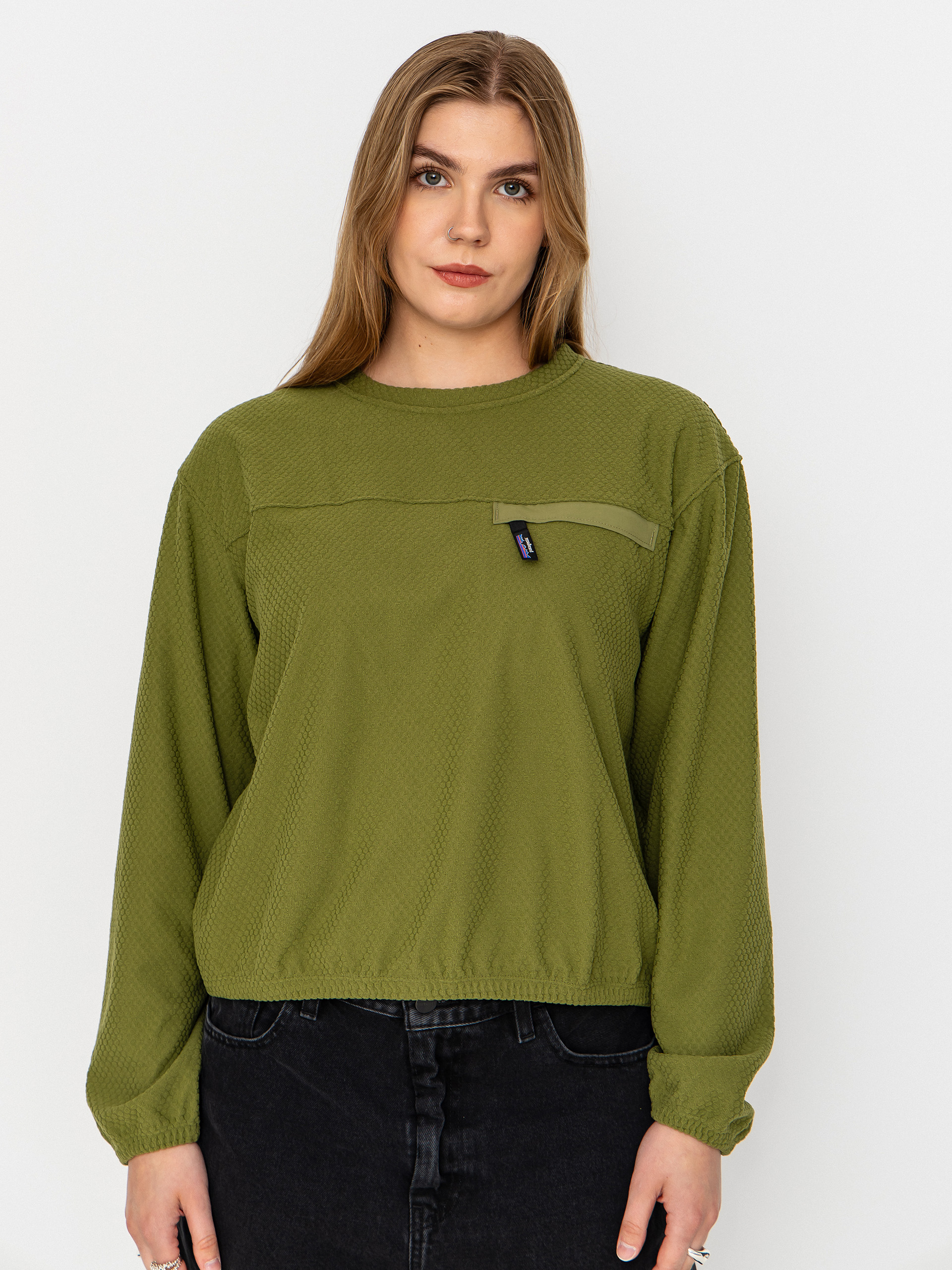 Patagonia Textured Wmn Sweatshirt (caper green)