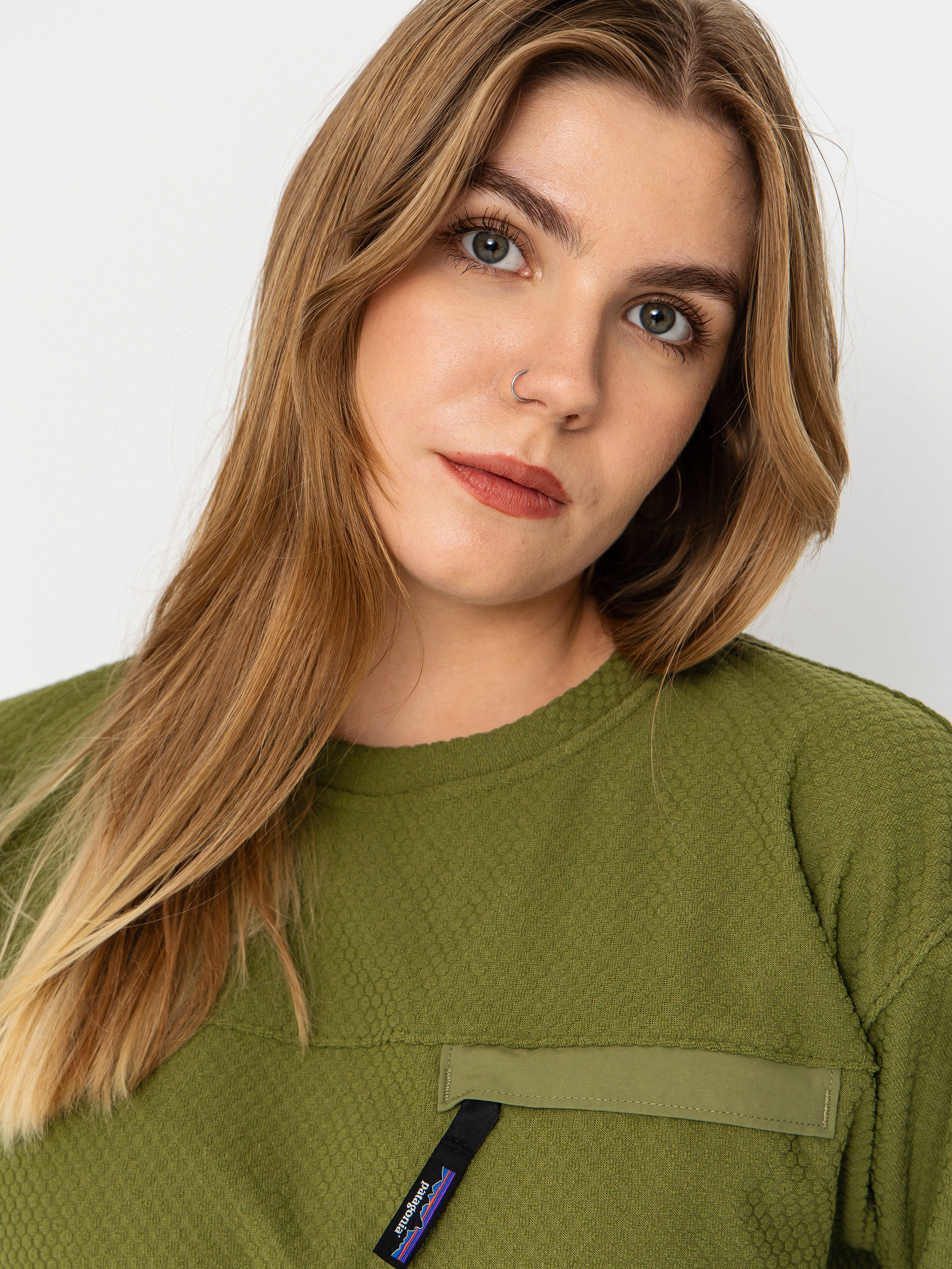 Patagonia Textured Wmn Sweatshirt (caper green)