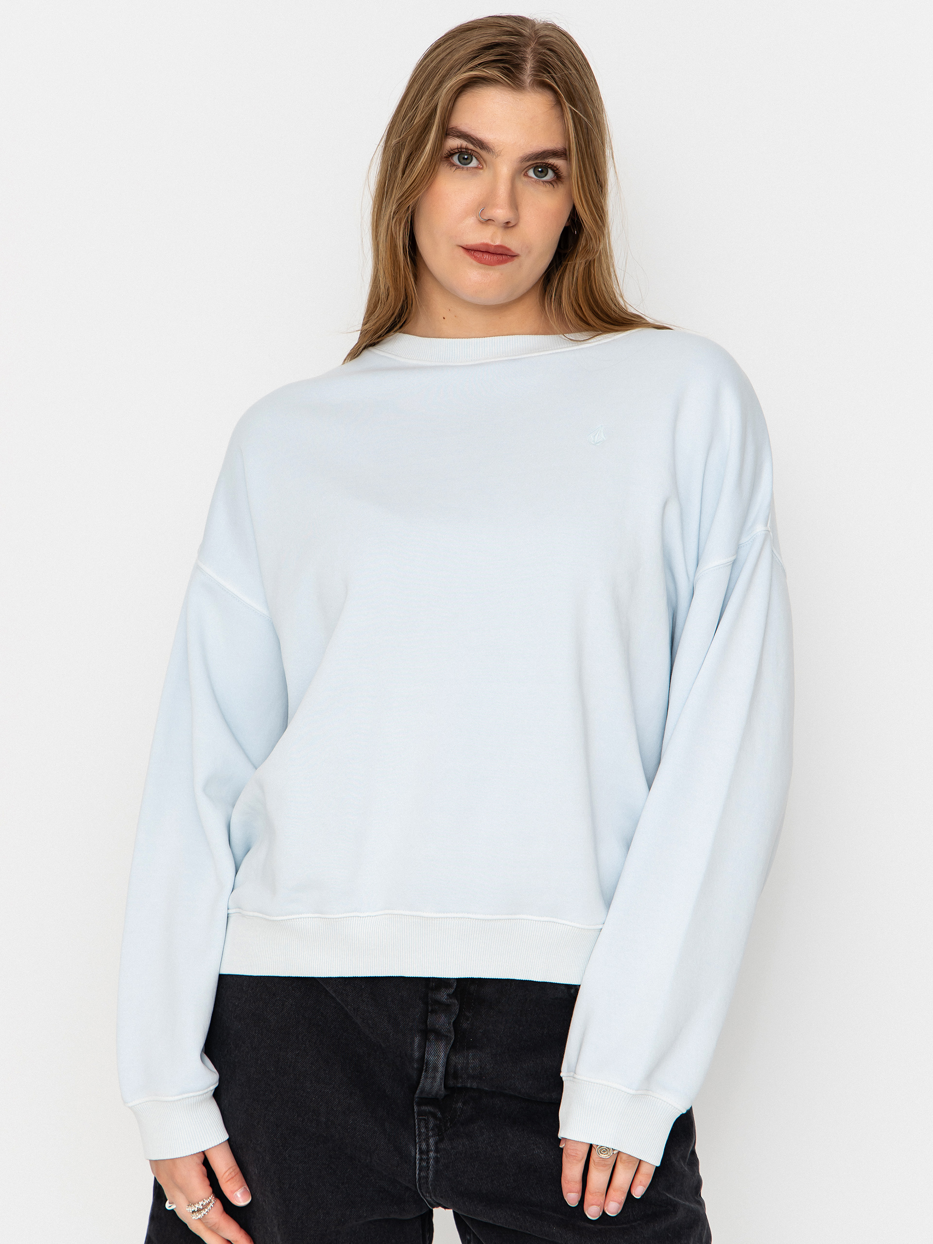 Volcom Stone Soft Crew Wmn Sweatshirt (light blue acid)
