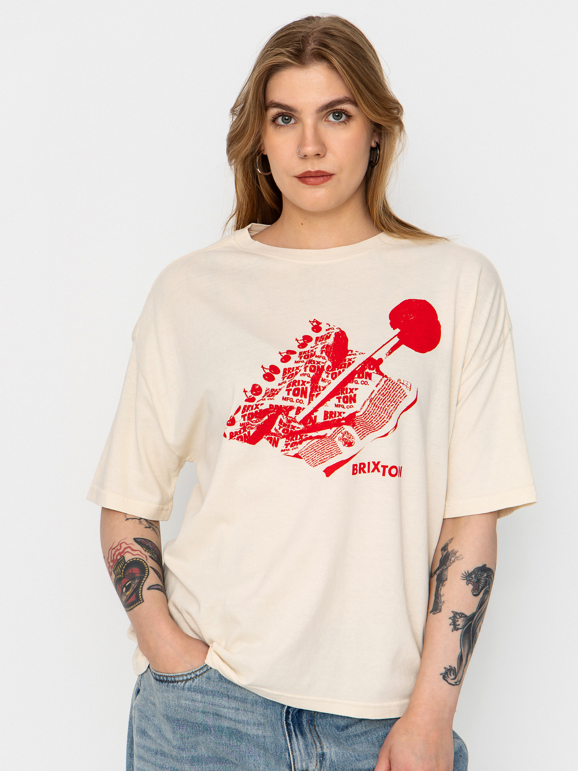Brixton T-Shirt Sweet Treat Oversized Bf Wmn