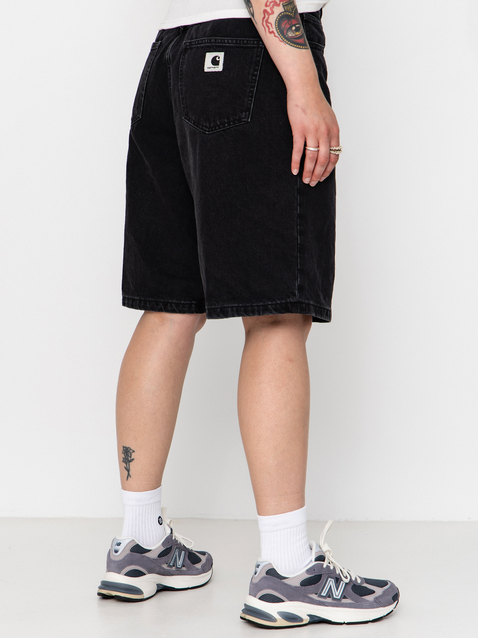 Carhartt WIP Brandon Wmn Shorts (black stone washed)