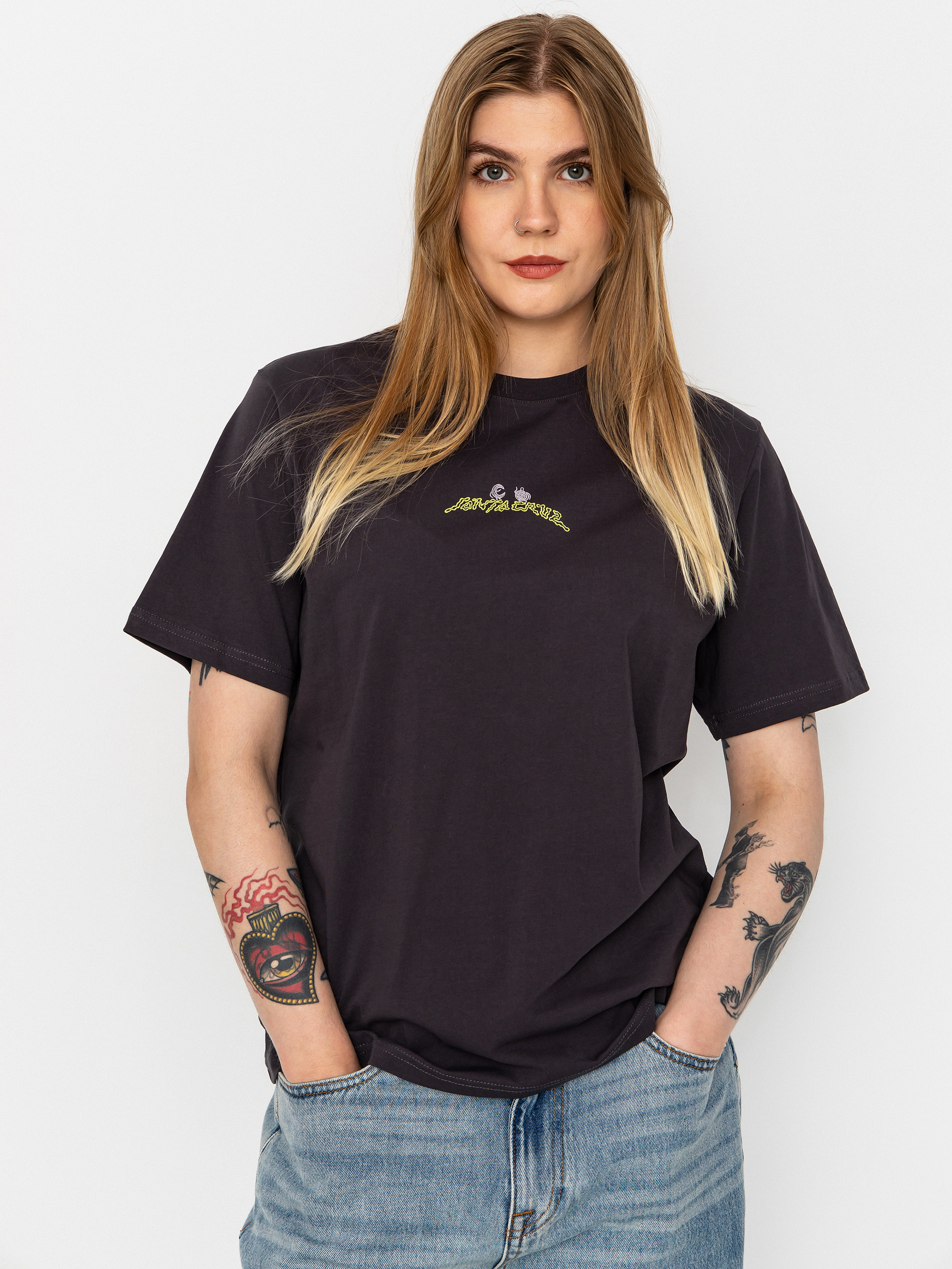 Santa Cruz Natural Bridges Wmn T-Shirt (black wash)