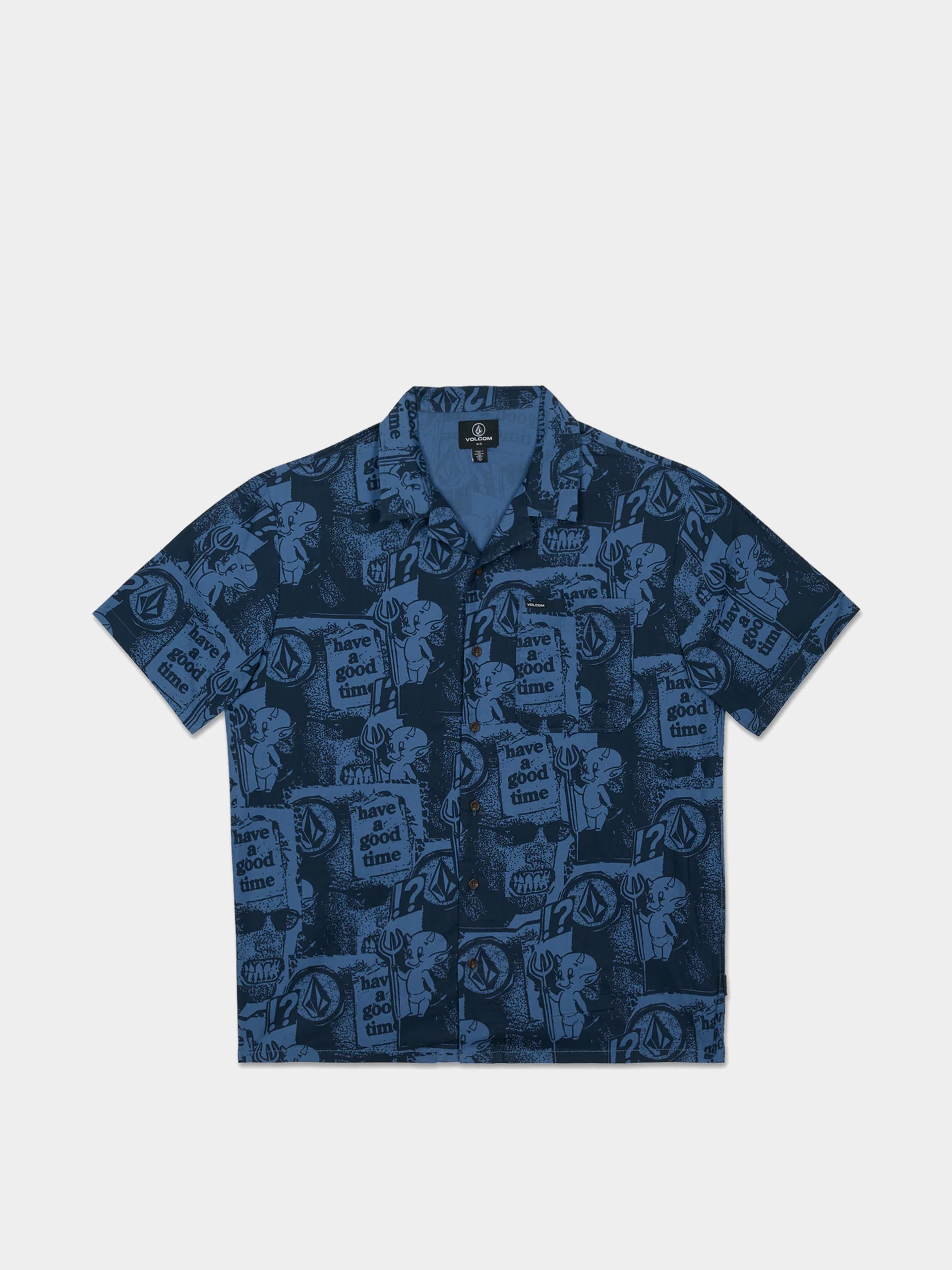 Volcom Hemd Hoboken (blueberry)
