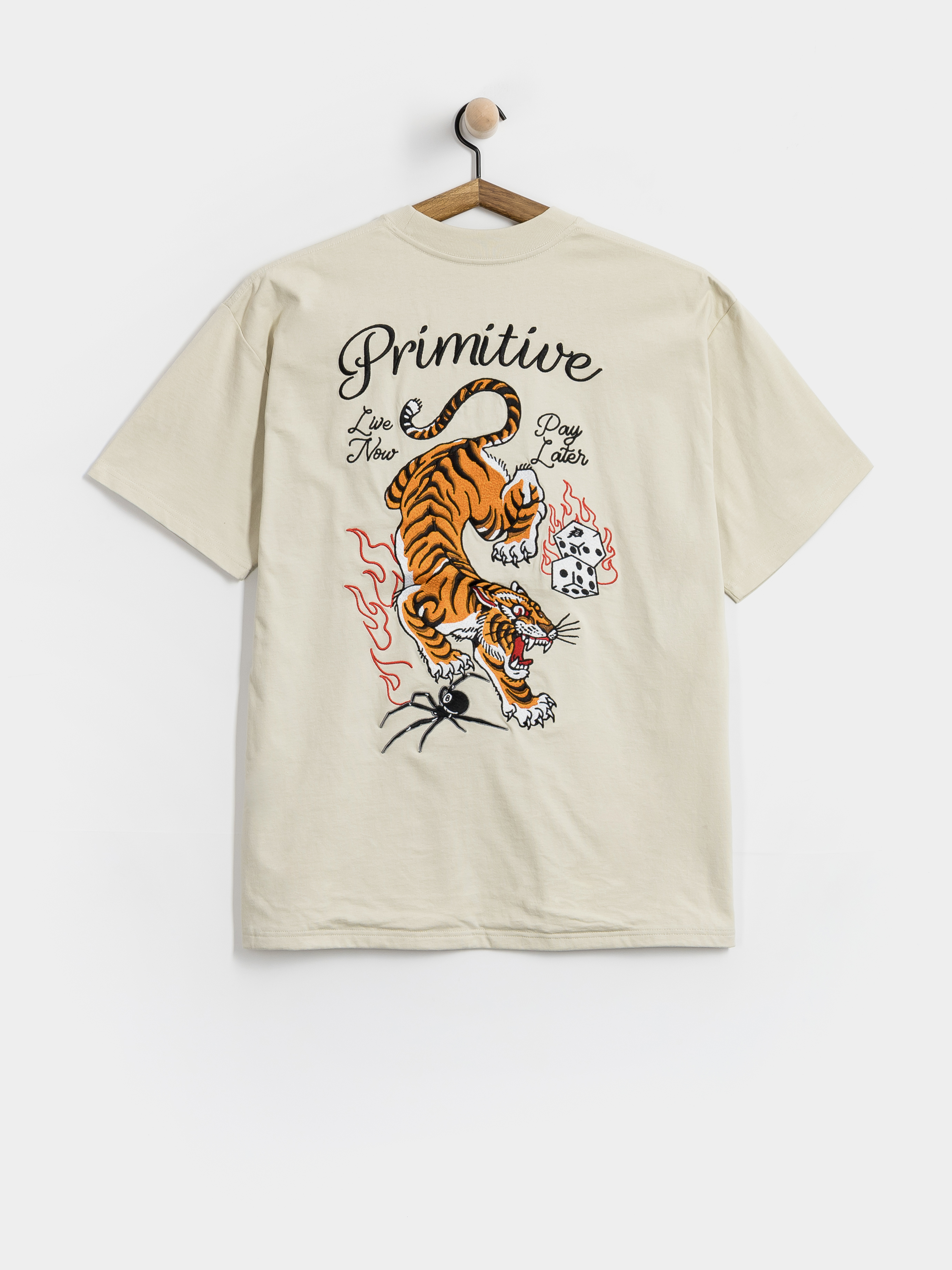 Primitive T-Shirt Big City (cream)
