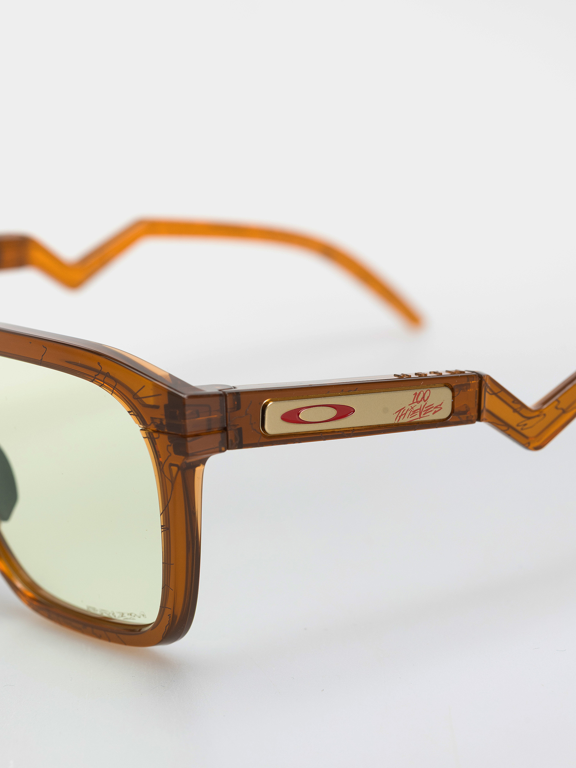 Oakley Sunglasses Hstn Sq (100t dark amber/prizm gaming)