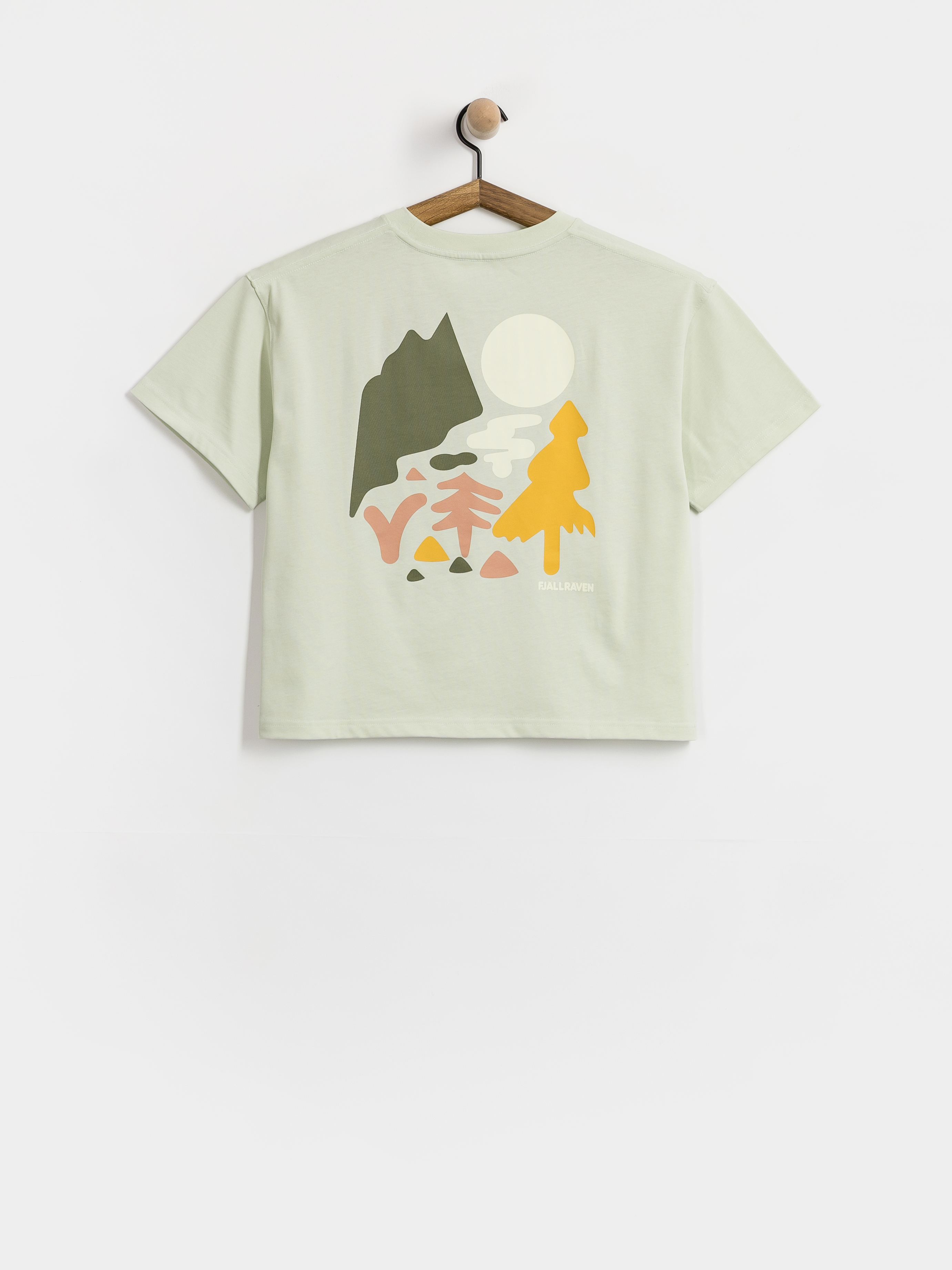 Fjallraven T-Shirt Forest Walk Wmn (soft jade)