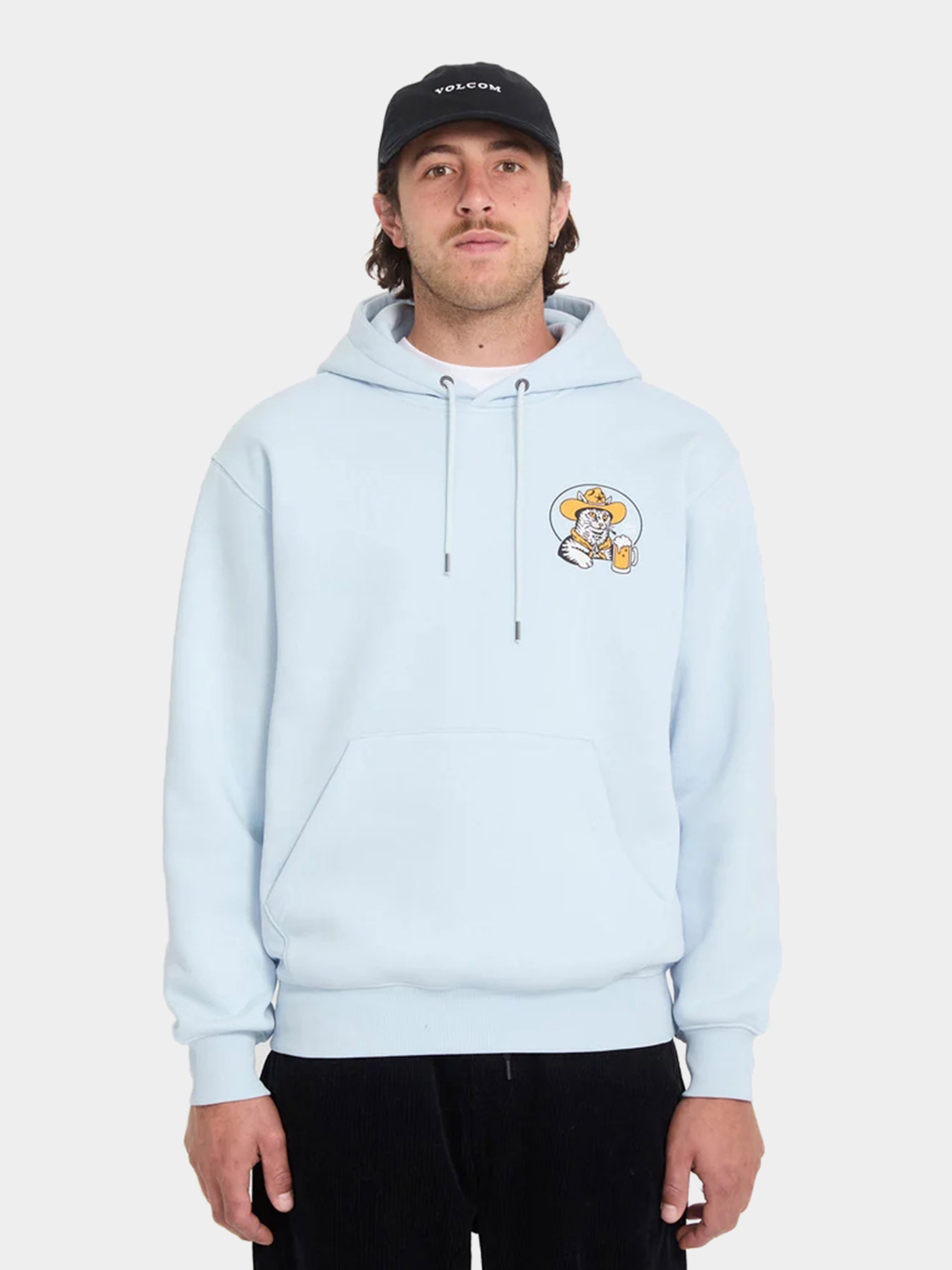 Volcom Hoodie Noder HD (light blue acid)