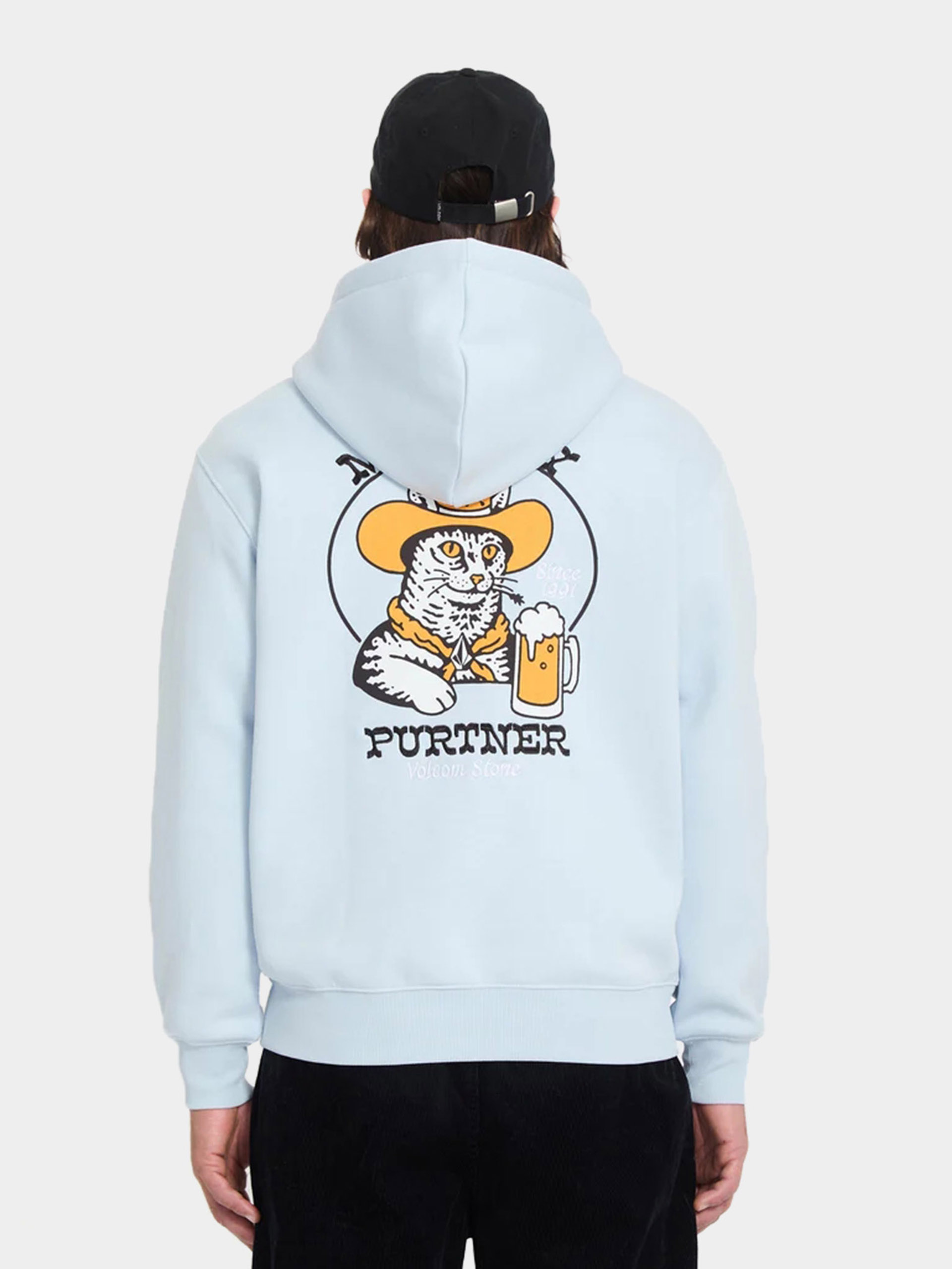 Volcom Hoodie Noder HD (light blue acid)