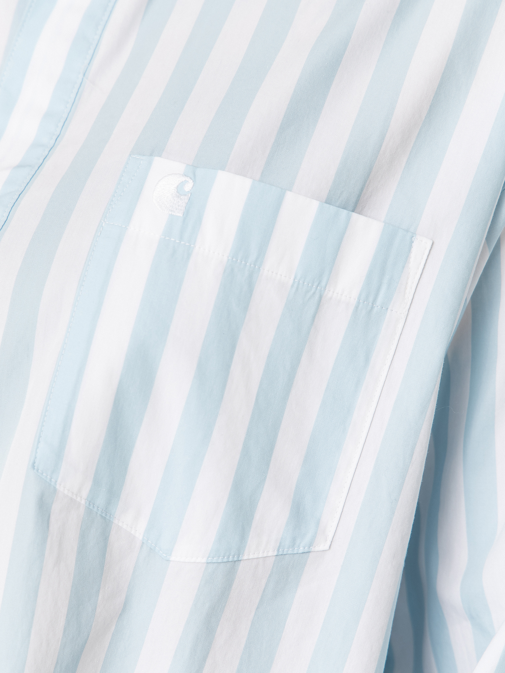 Carhartt WIP Shirt Royce Wmn (royce stripe/icaria/white)