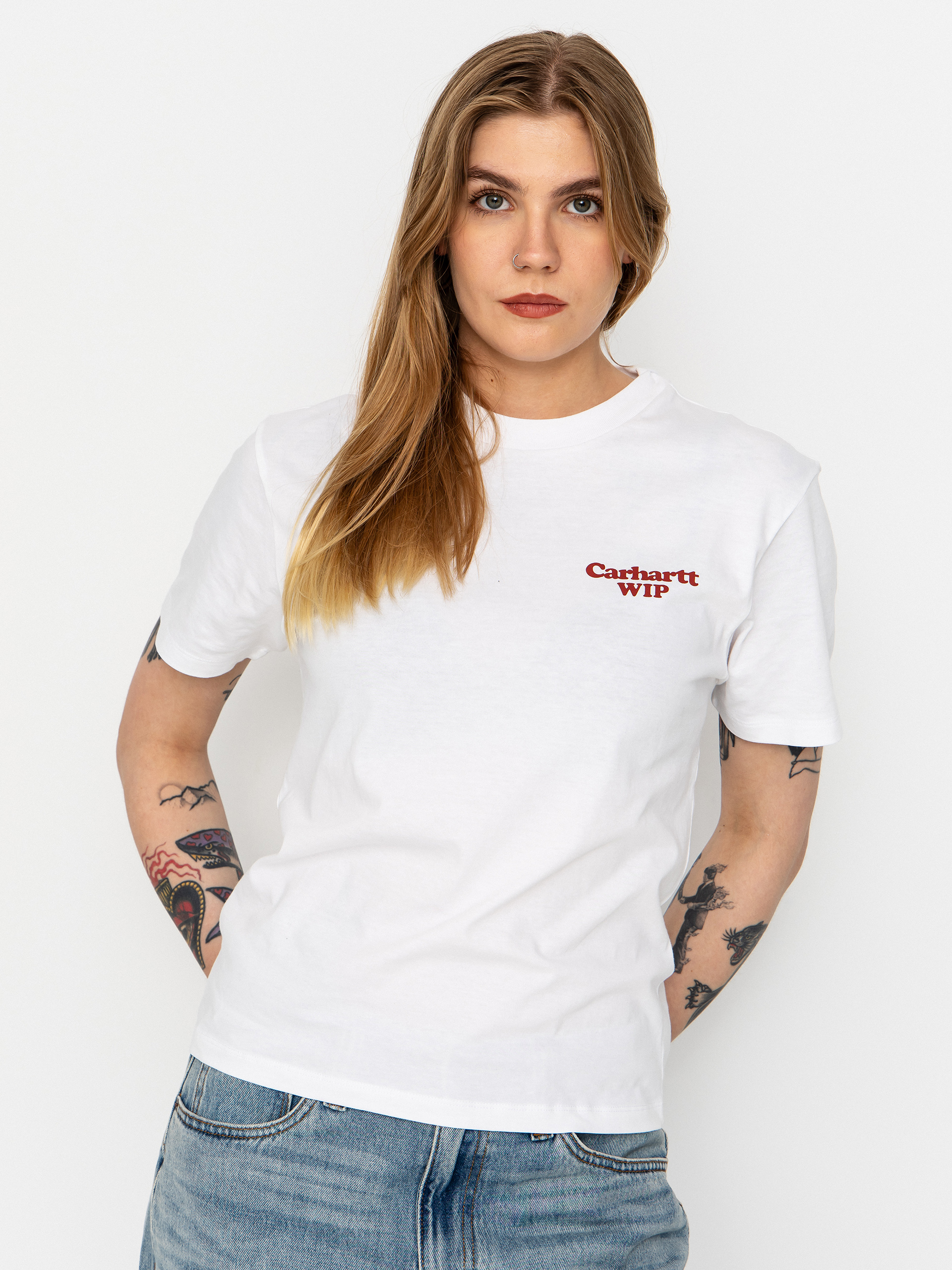 Carhartt WIP T-Shirt Spoiled Wmn (white)