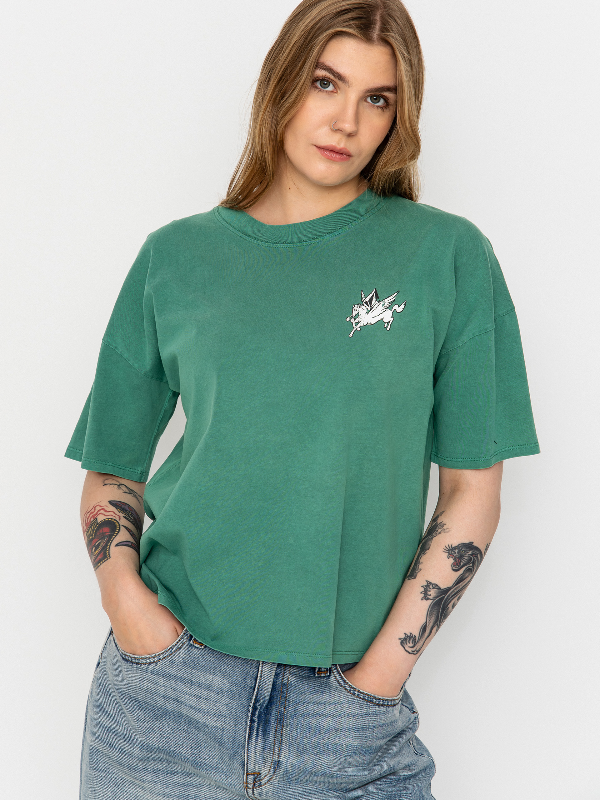 Volcom Voltrip Wmn T-Shirt (evergreen)