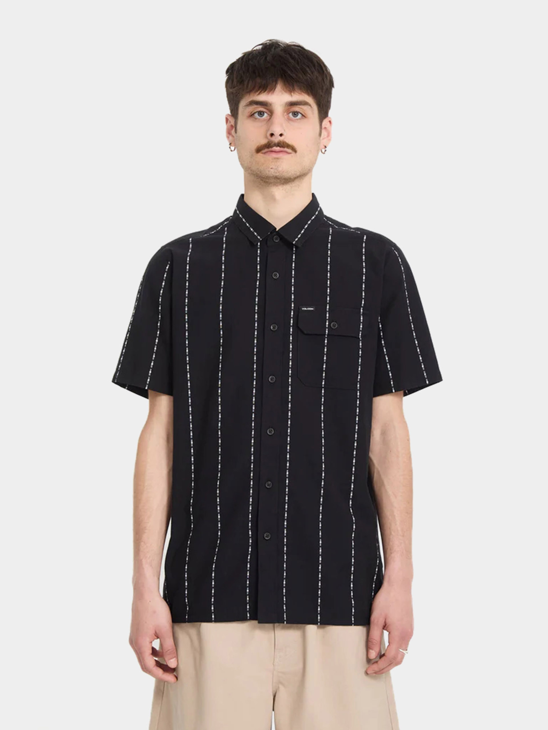 Volcom Hemd Whitworth (gloss black)