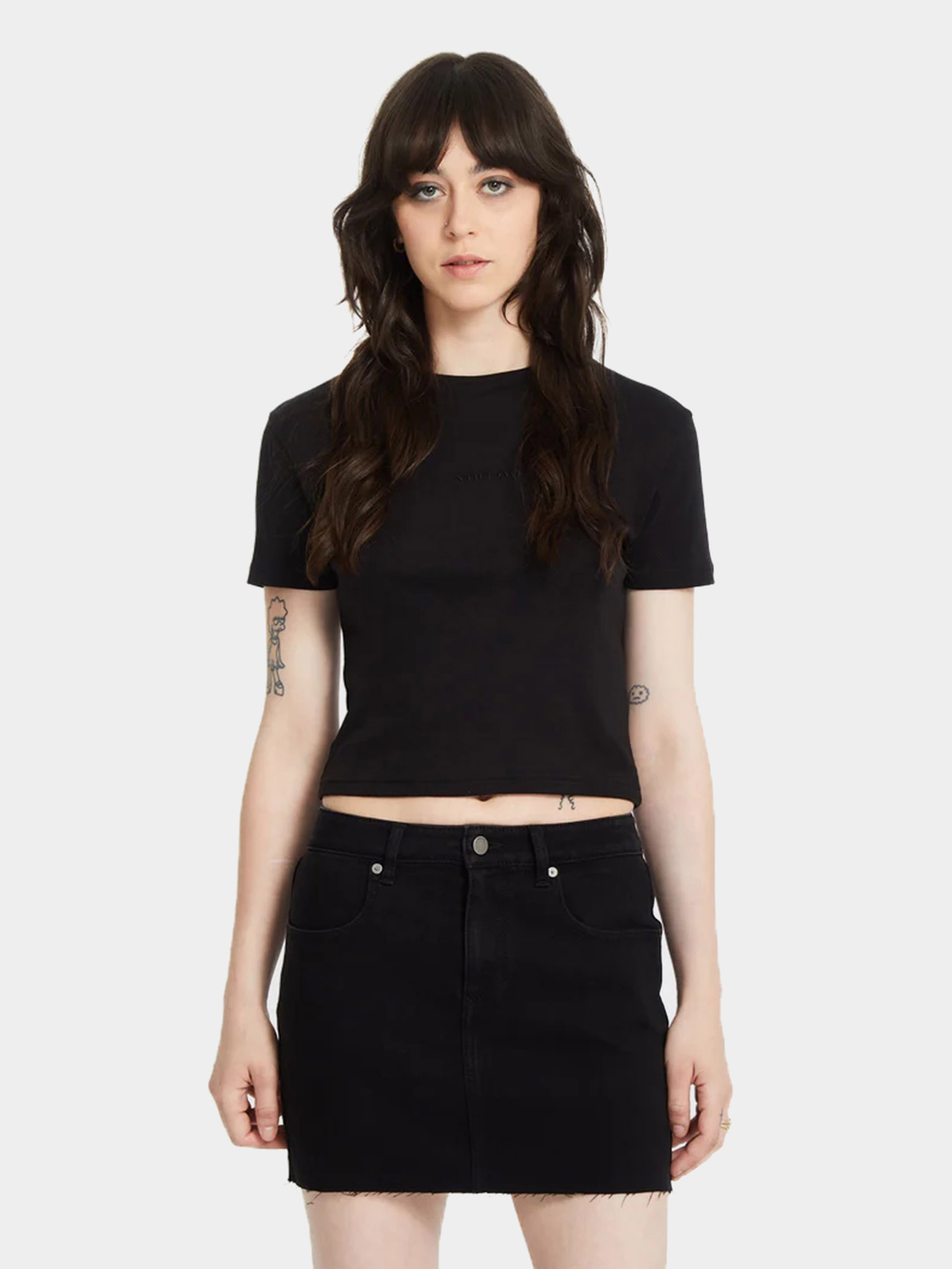 Volcom T-Shirt Volcomstone Tight Crop Wmn