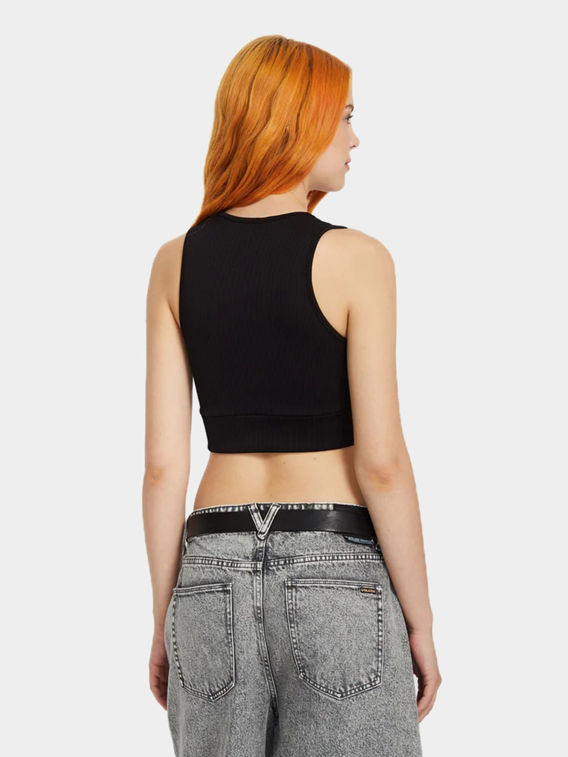 Volcom T-Shirt Gimmestank Rib Wmn (black)