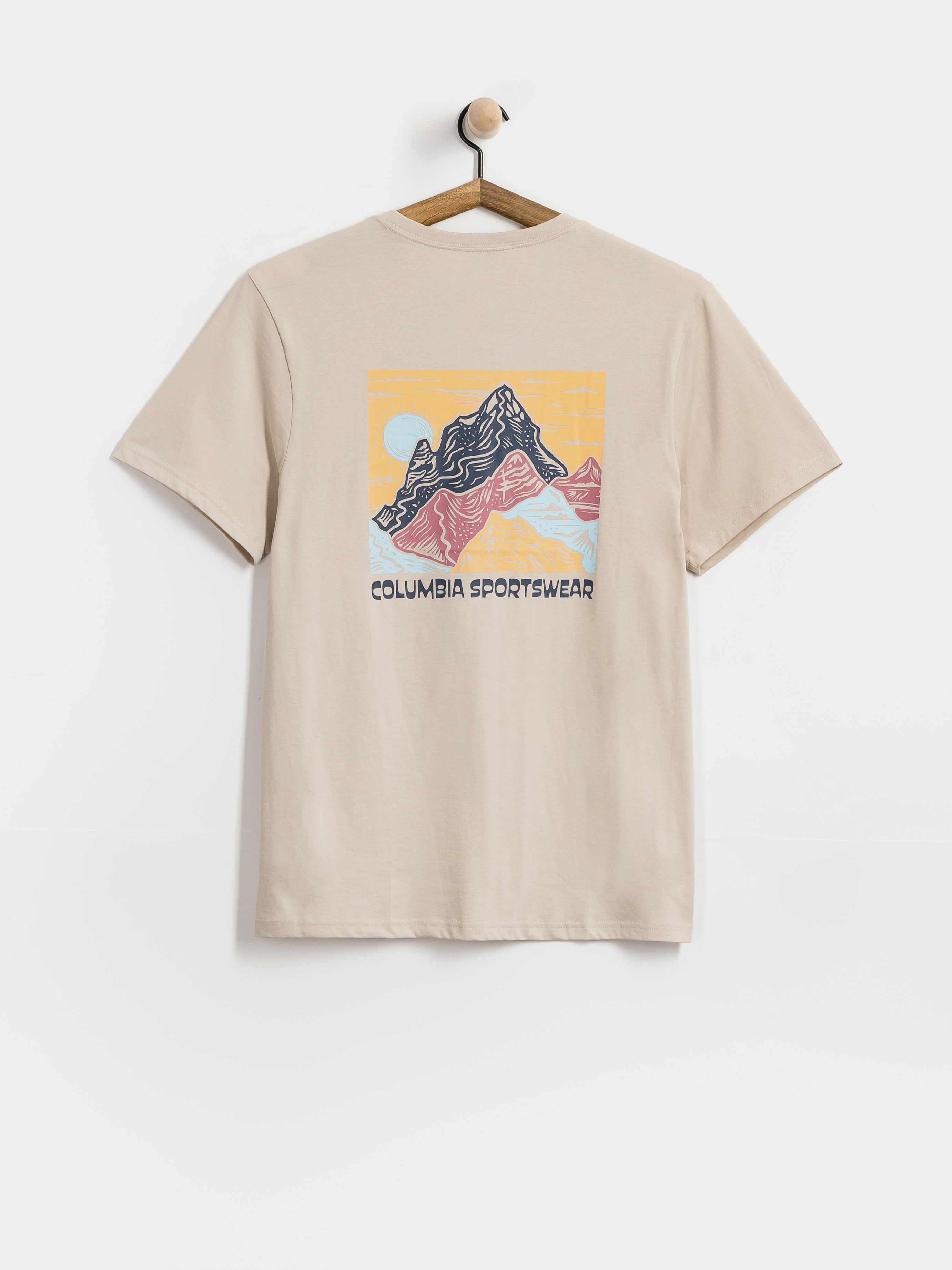 Columbia CSC Outdoor Back Graphic T-Shirt (dark stone/sunscape)