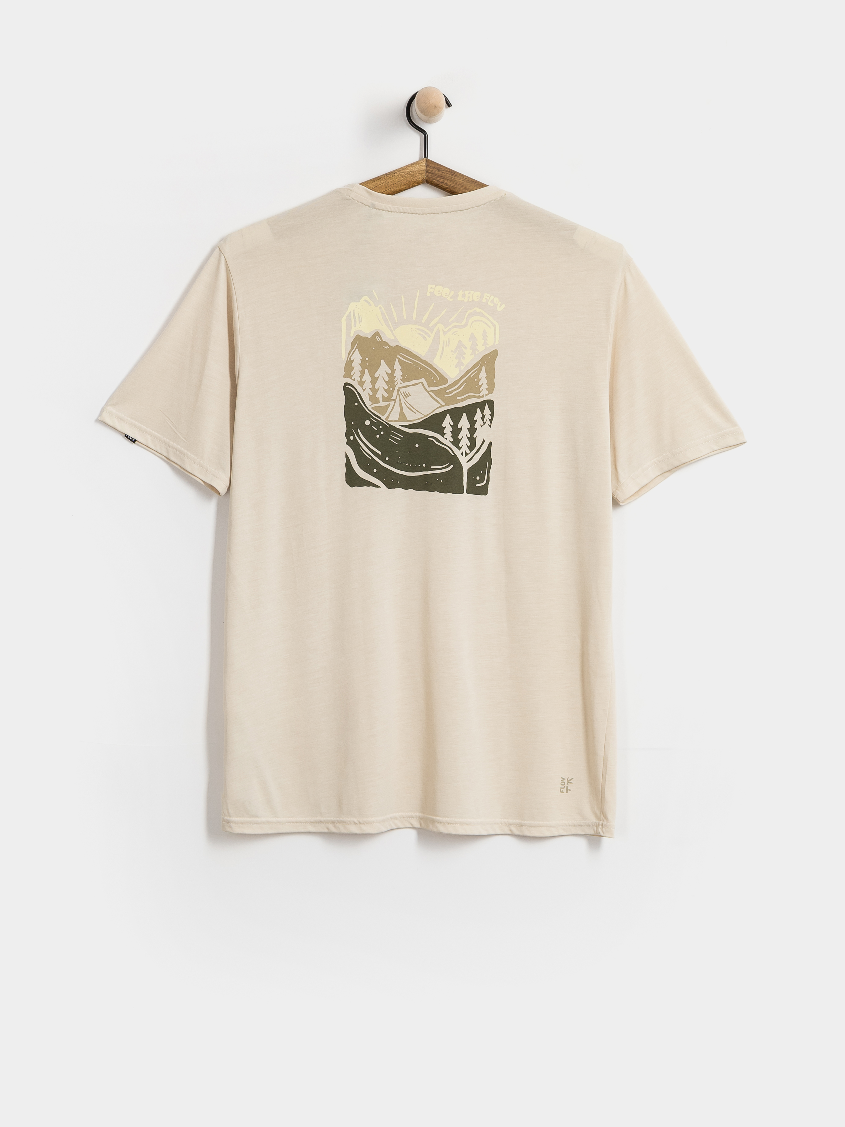 FLOV T-Shirt Timberon (beige/olive)