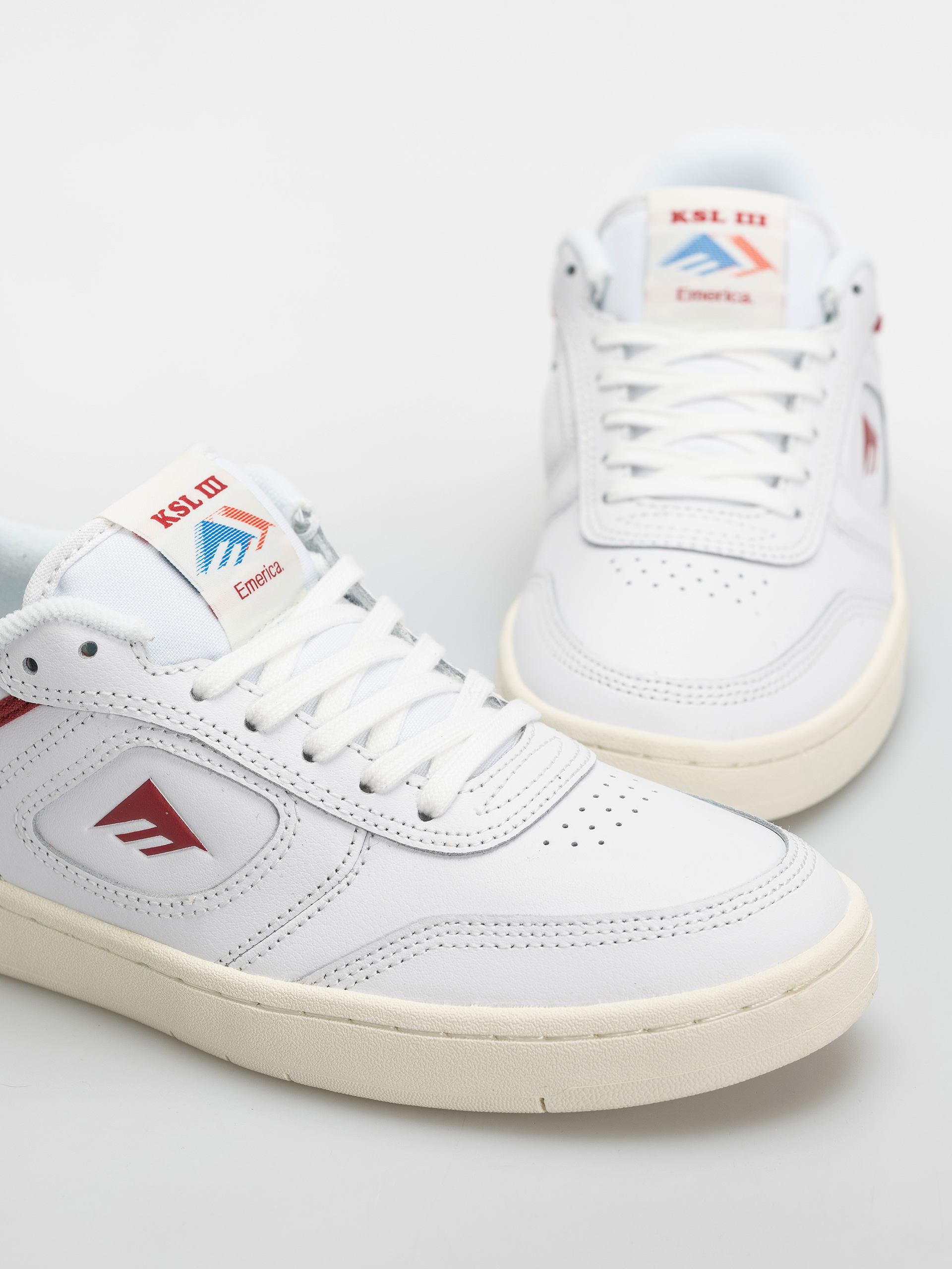 Emerica Shoes Ksl III - white (white/red)