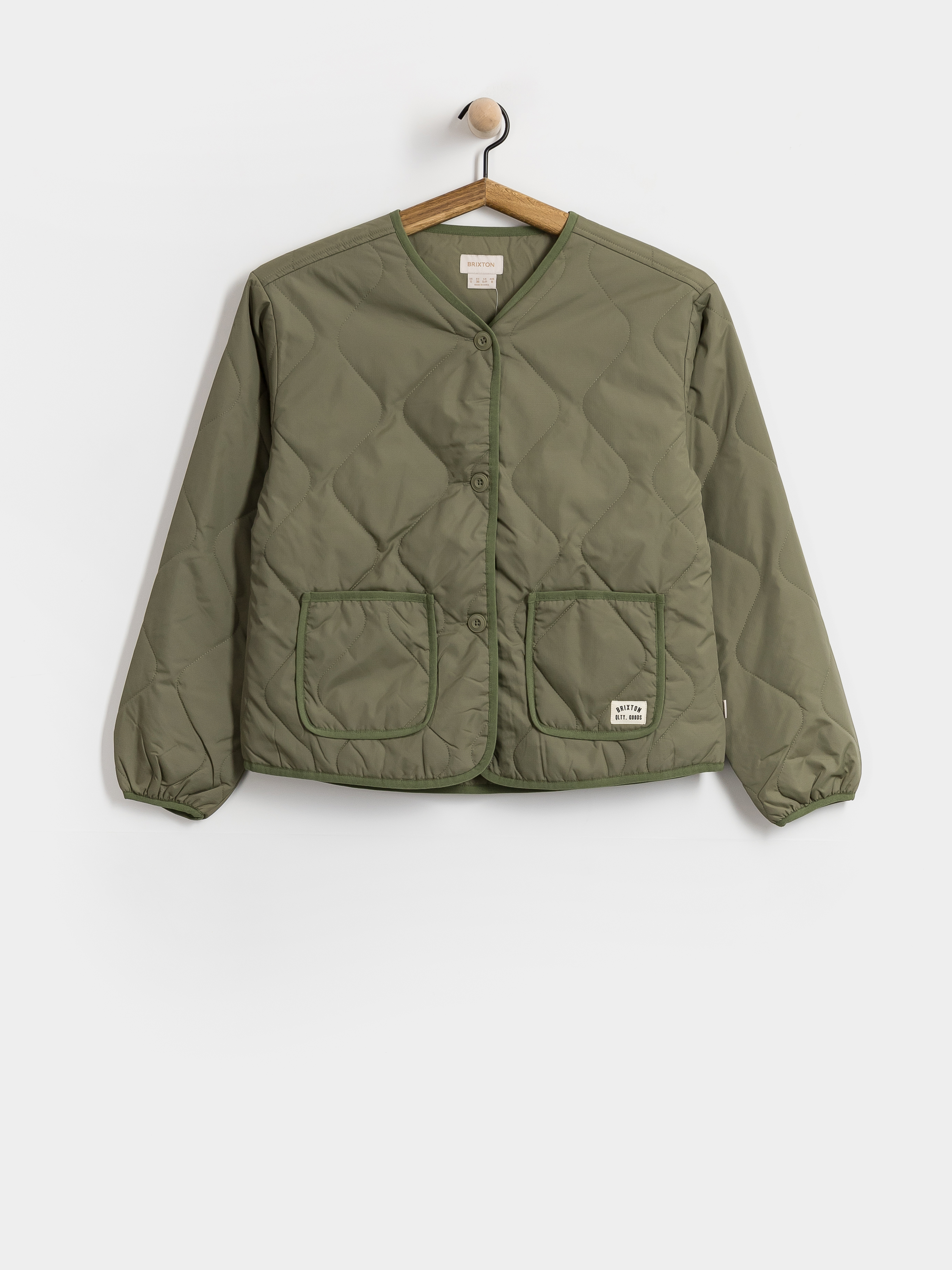 Brixton Trademark Lw Garage Jacket - brown (washed khaki)