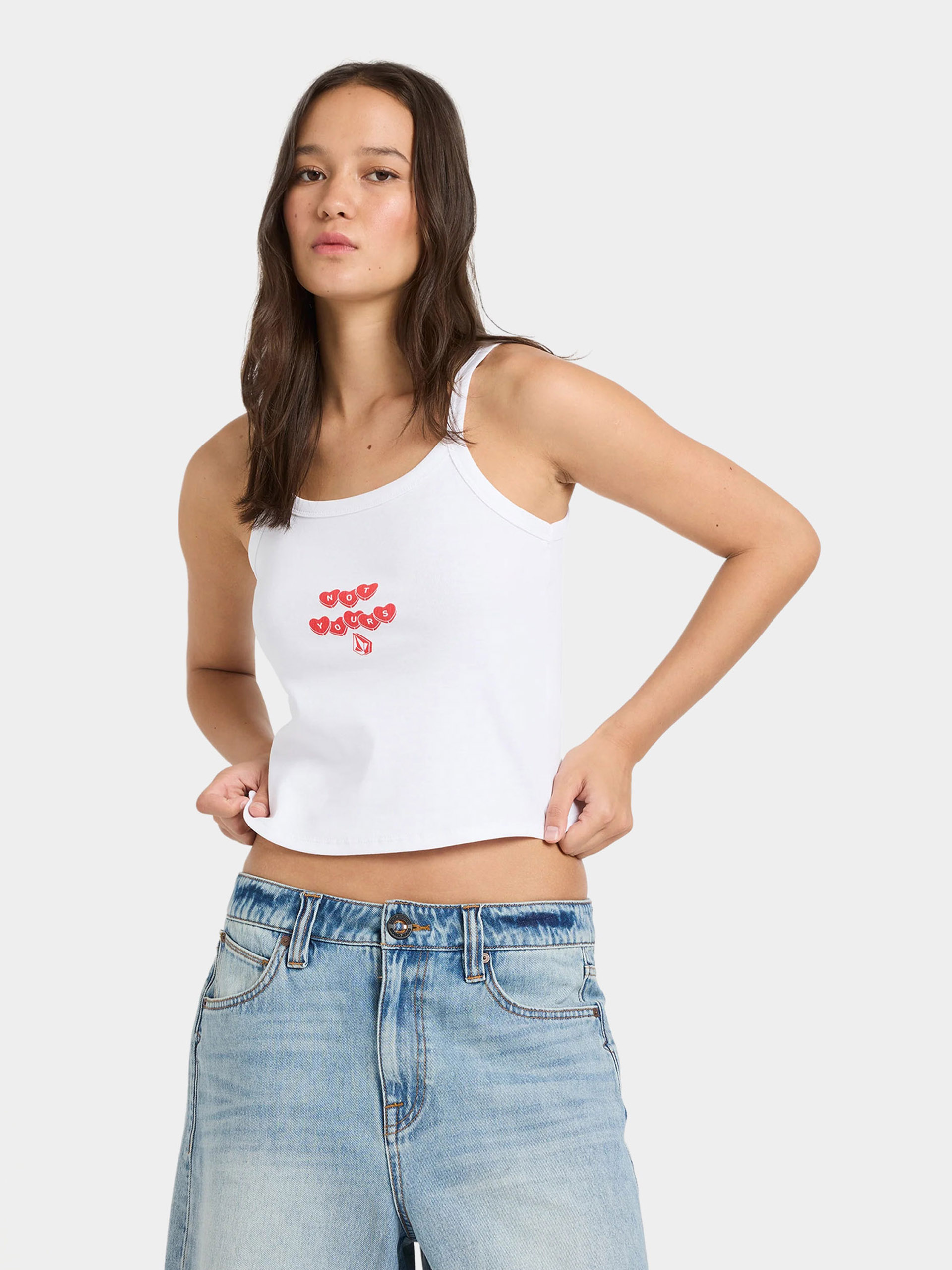 Volcom Shirt Trippin Tank Wmn (white)