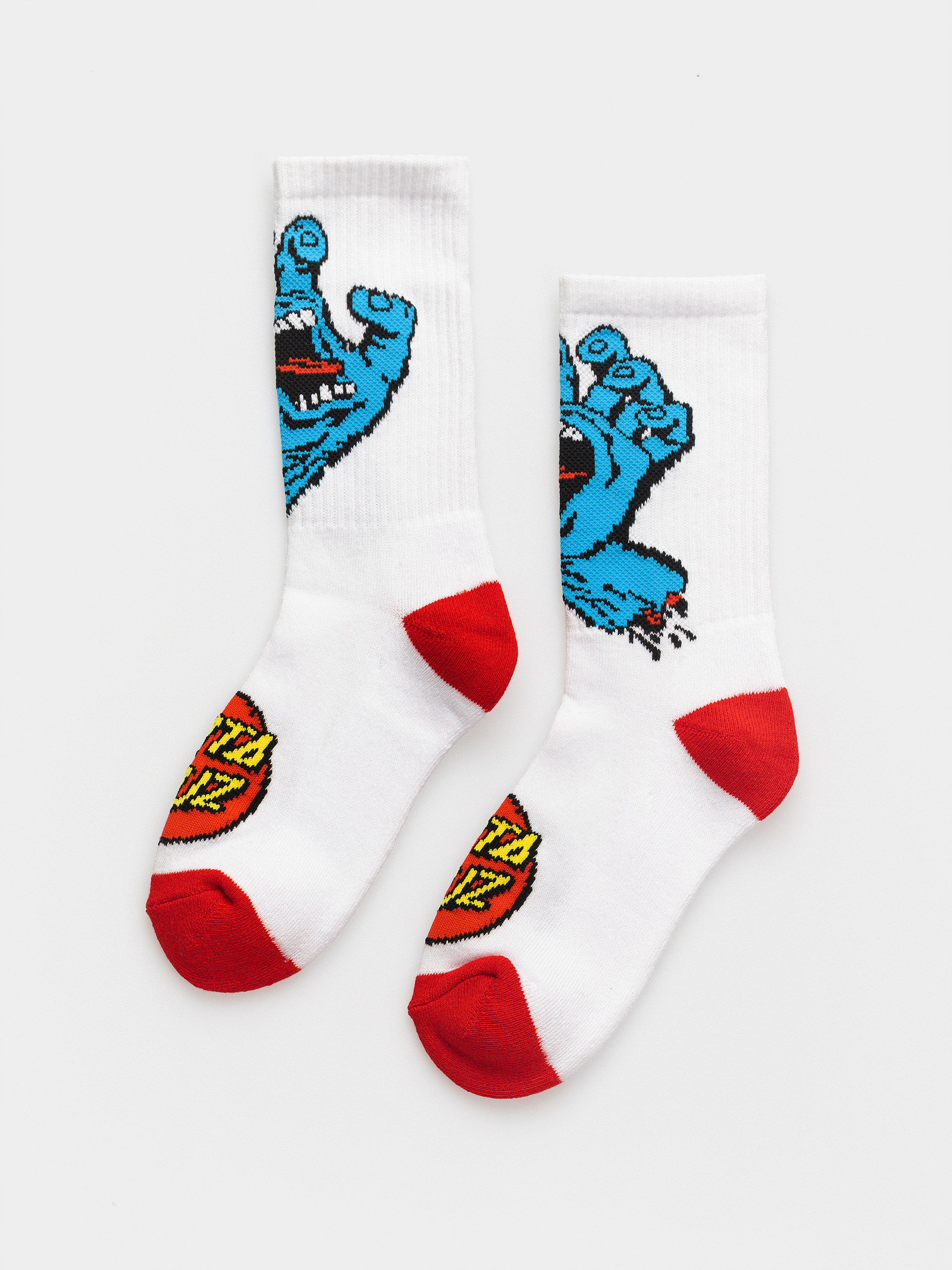Santa Cruz Screaming Hand JR Socken (white)