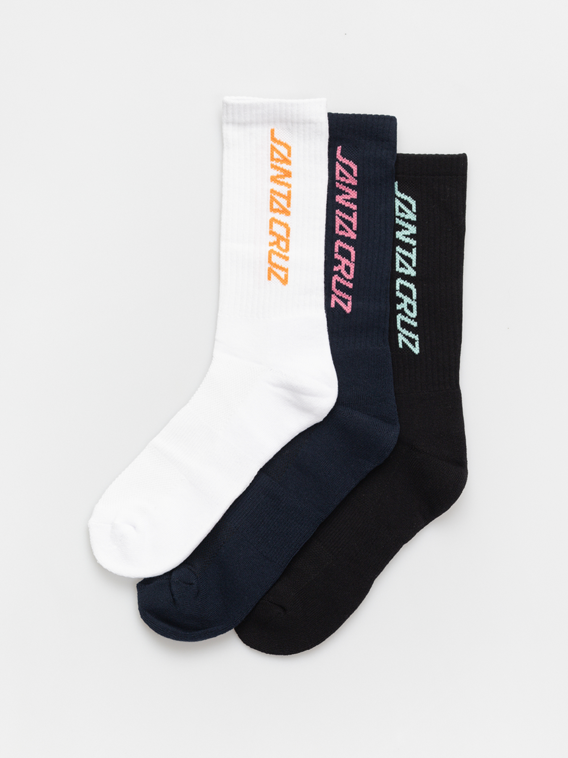 Santa Cruz Socks Strips 3pk (assorted sp26)