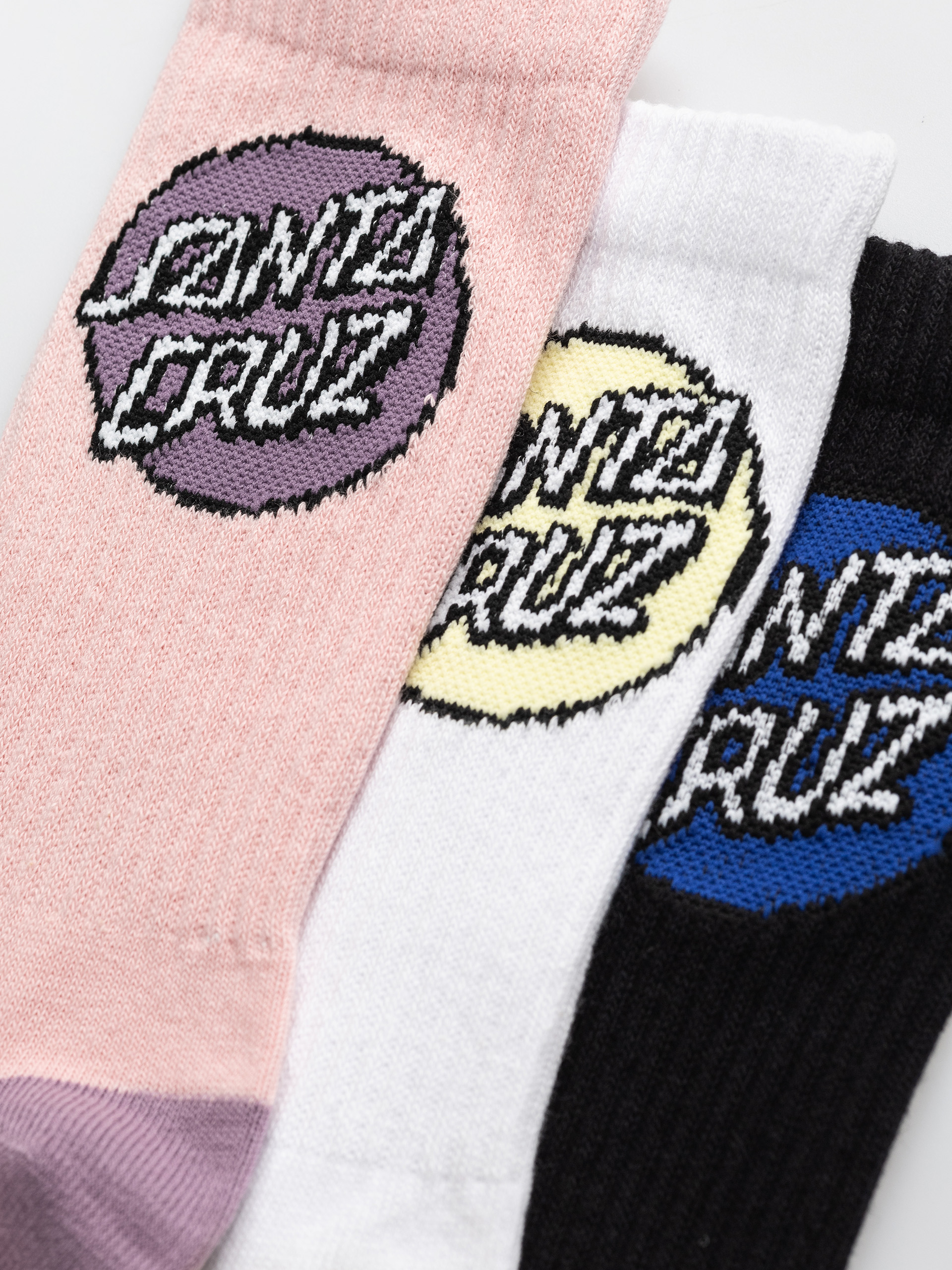 Santa Cruz Socks Pop Dots 3pk Wmn