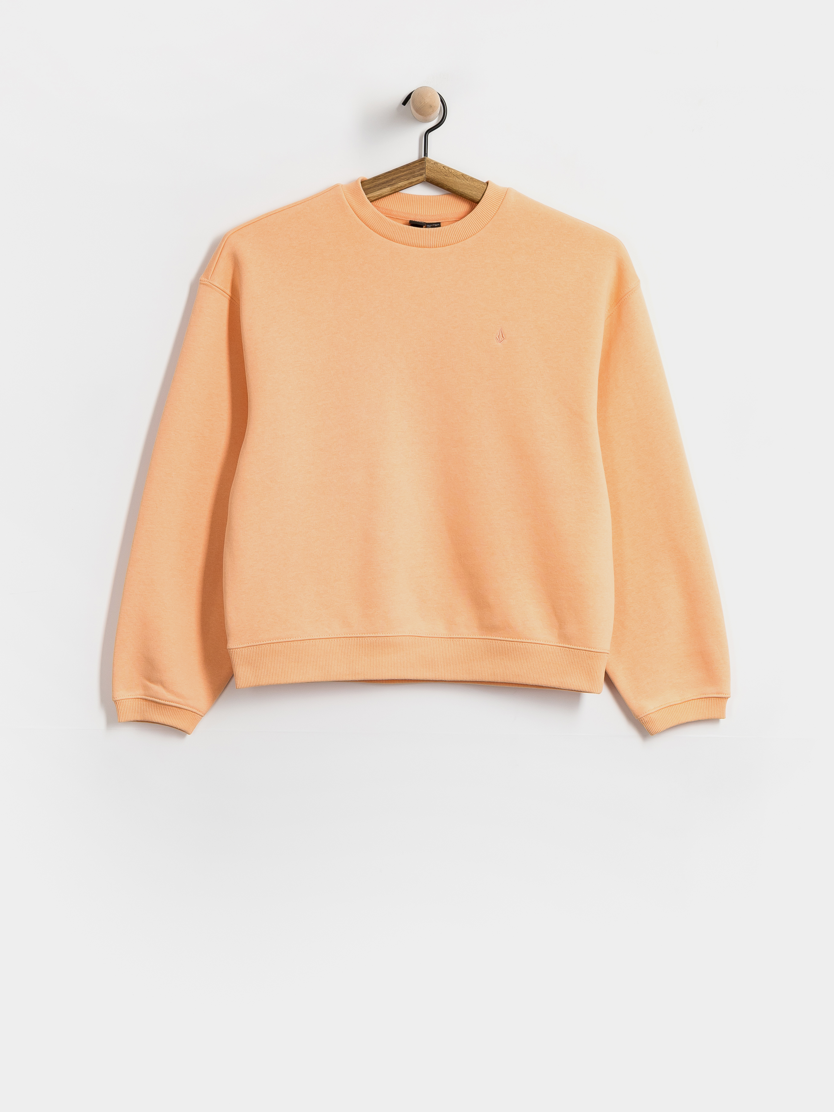 Volcom Stone Heart Up Crew Sweatshirt Wmn (pale peach)