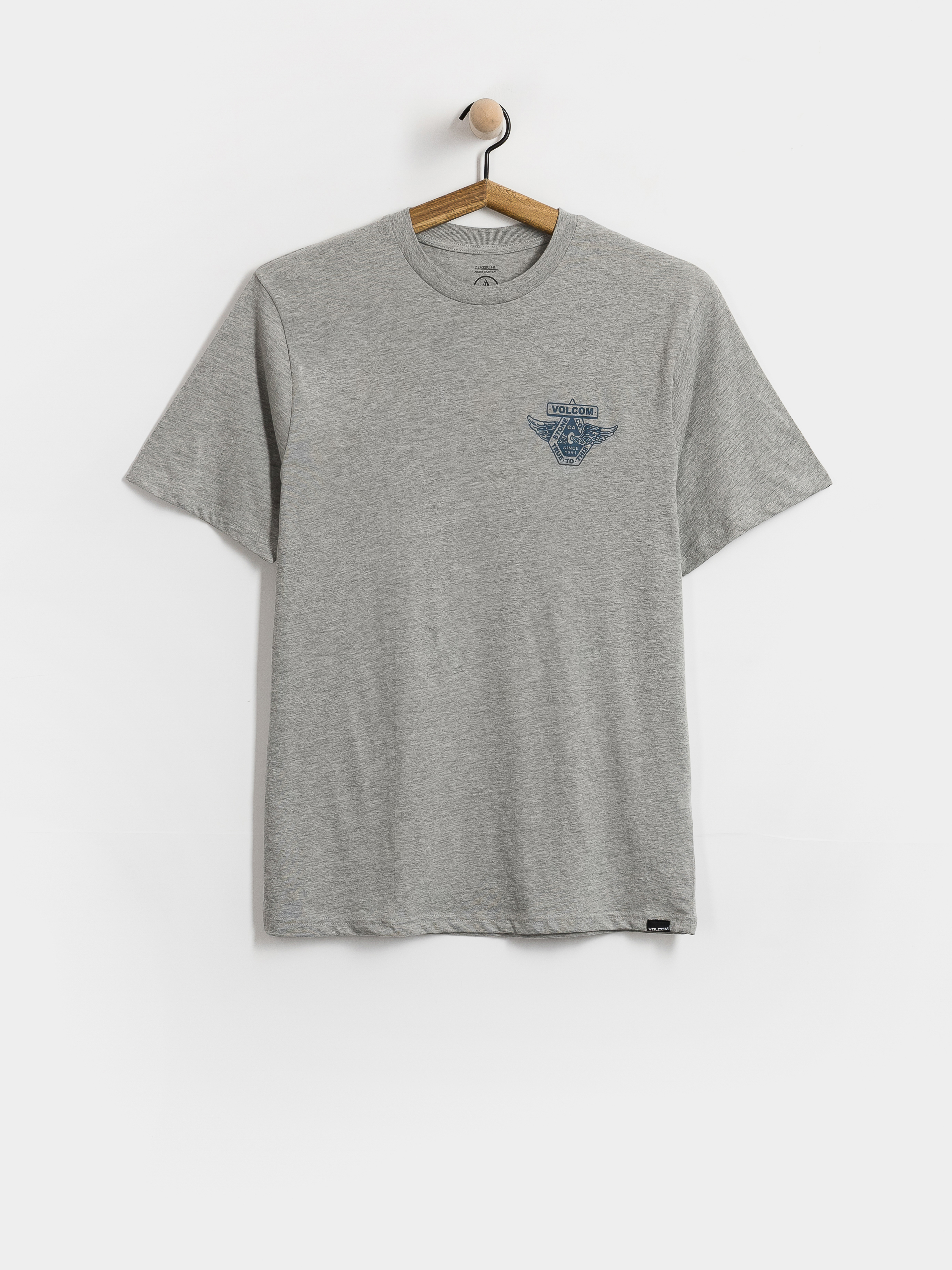 Volcom Free Wheel Hth T-Shirt (heather grey)