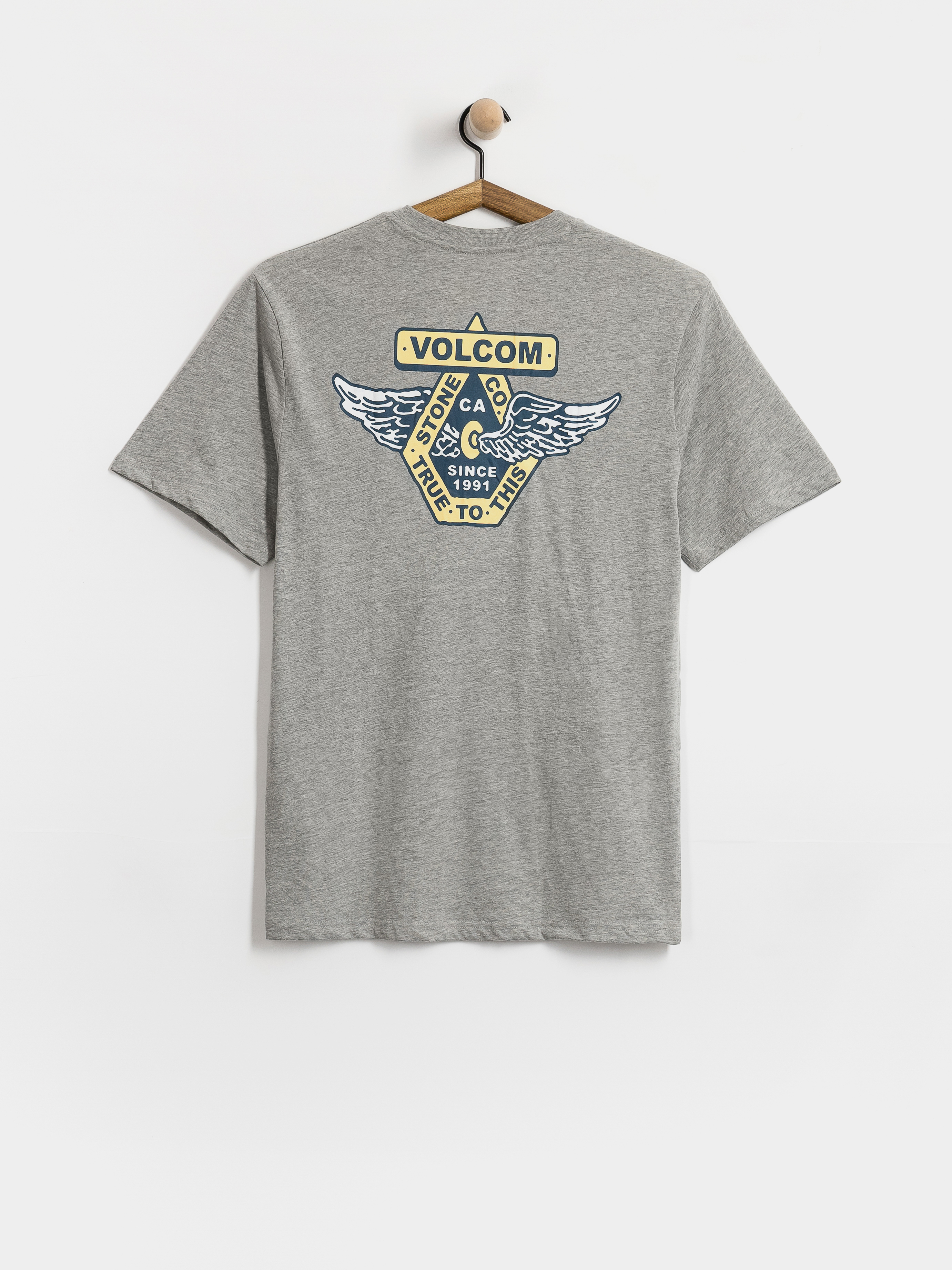 Volcom Free Wheel Hth T-Shirt (heather grey)