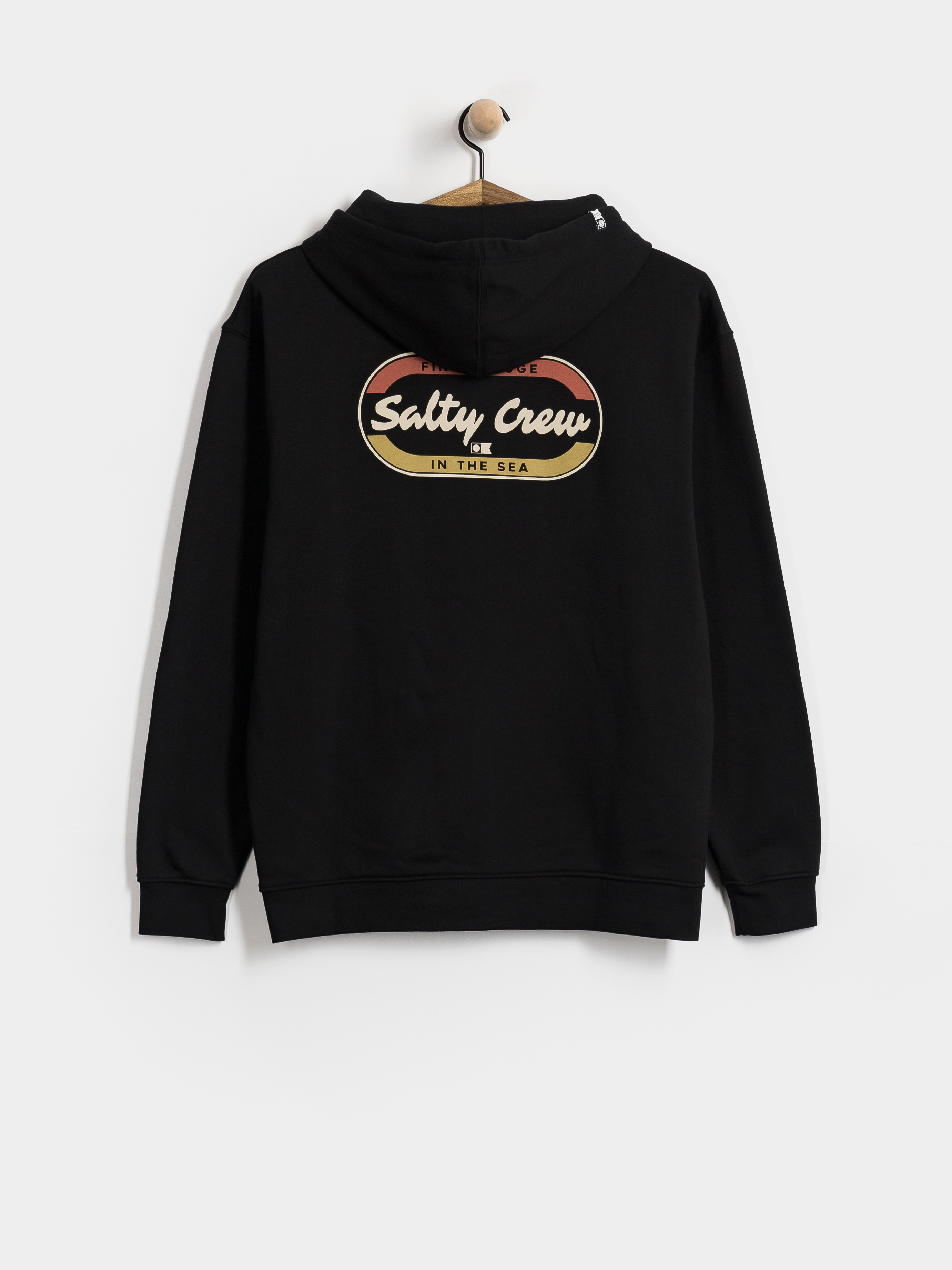 Salty Crew Capsule Zip Sweatshirt (black)