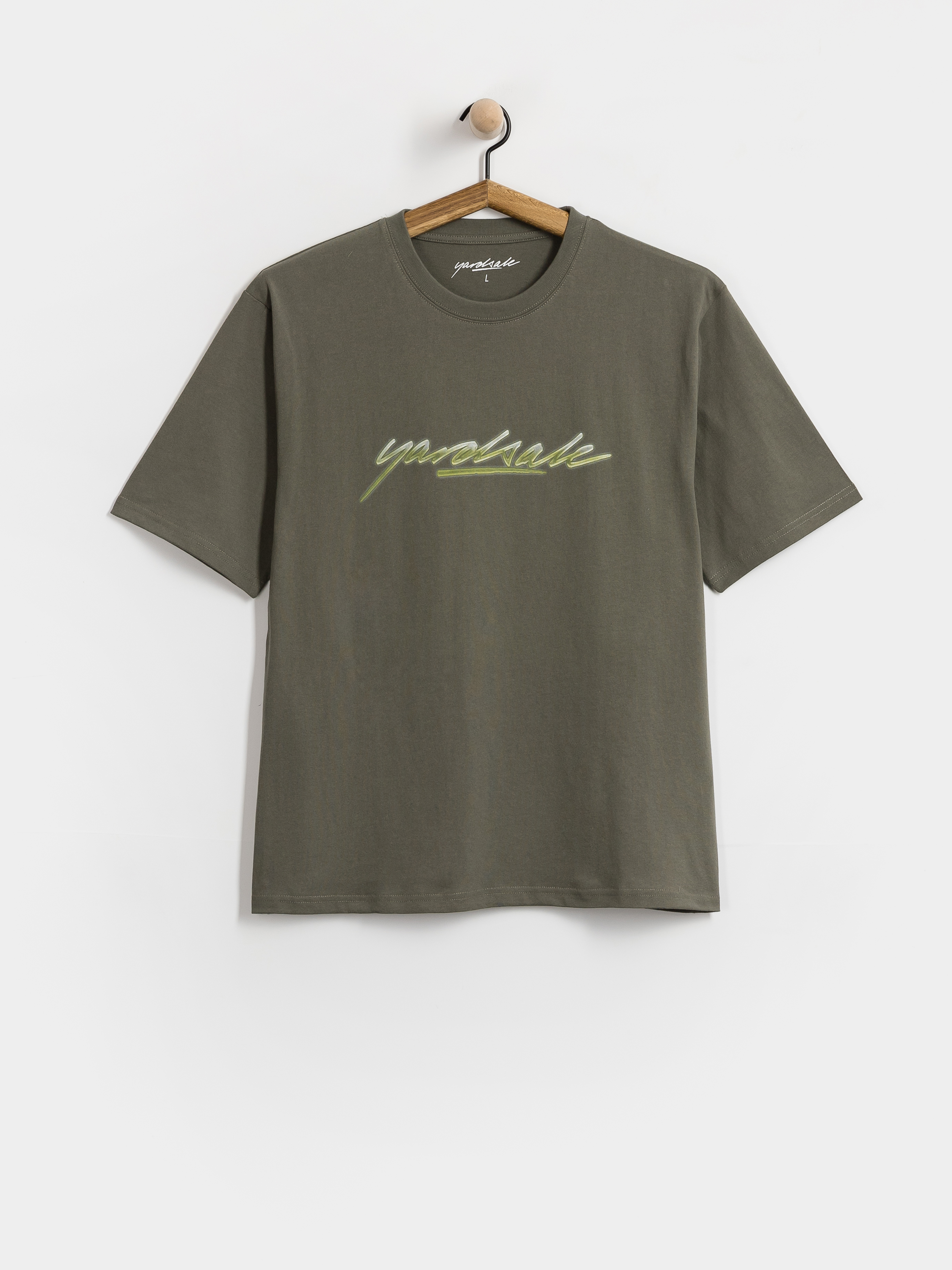 Yardsale Washed Script T-Shirt (sand)