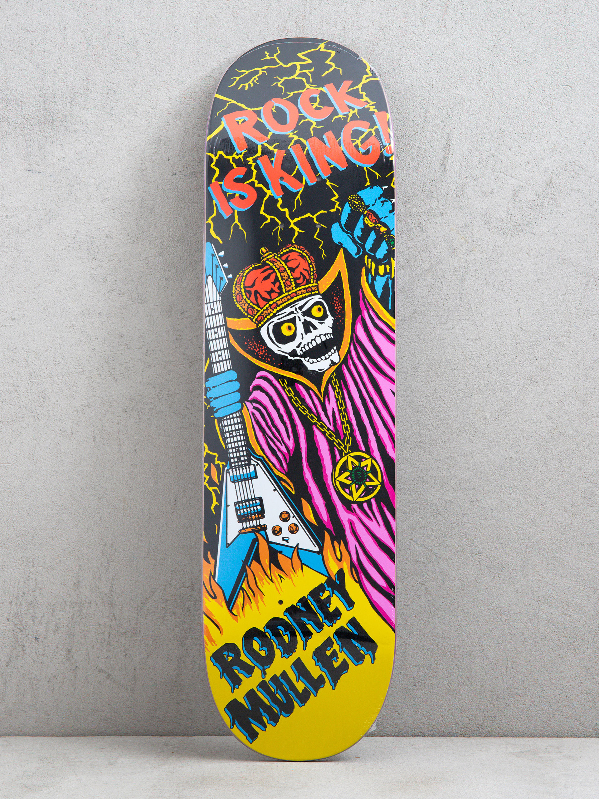 World Industries Rodney Mullen Rock is King Popsicle Deck