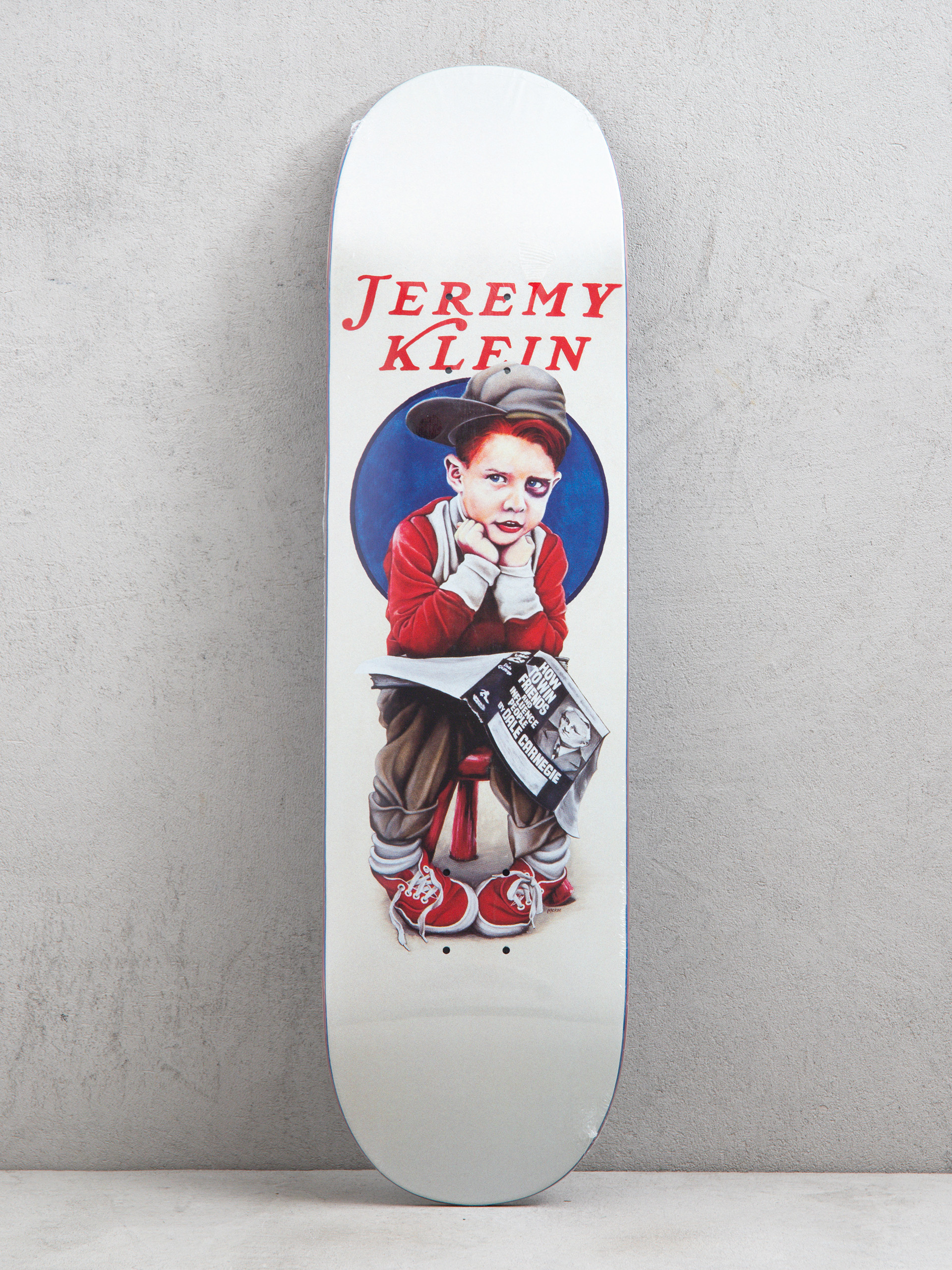 World Industries Jeremy Klein Black Eye Kid Slick Popsicle Deck (natural)