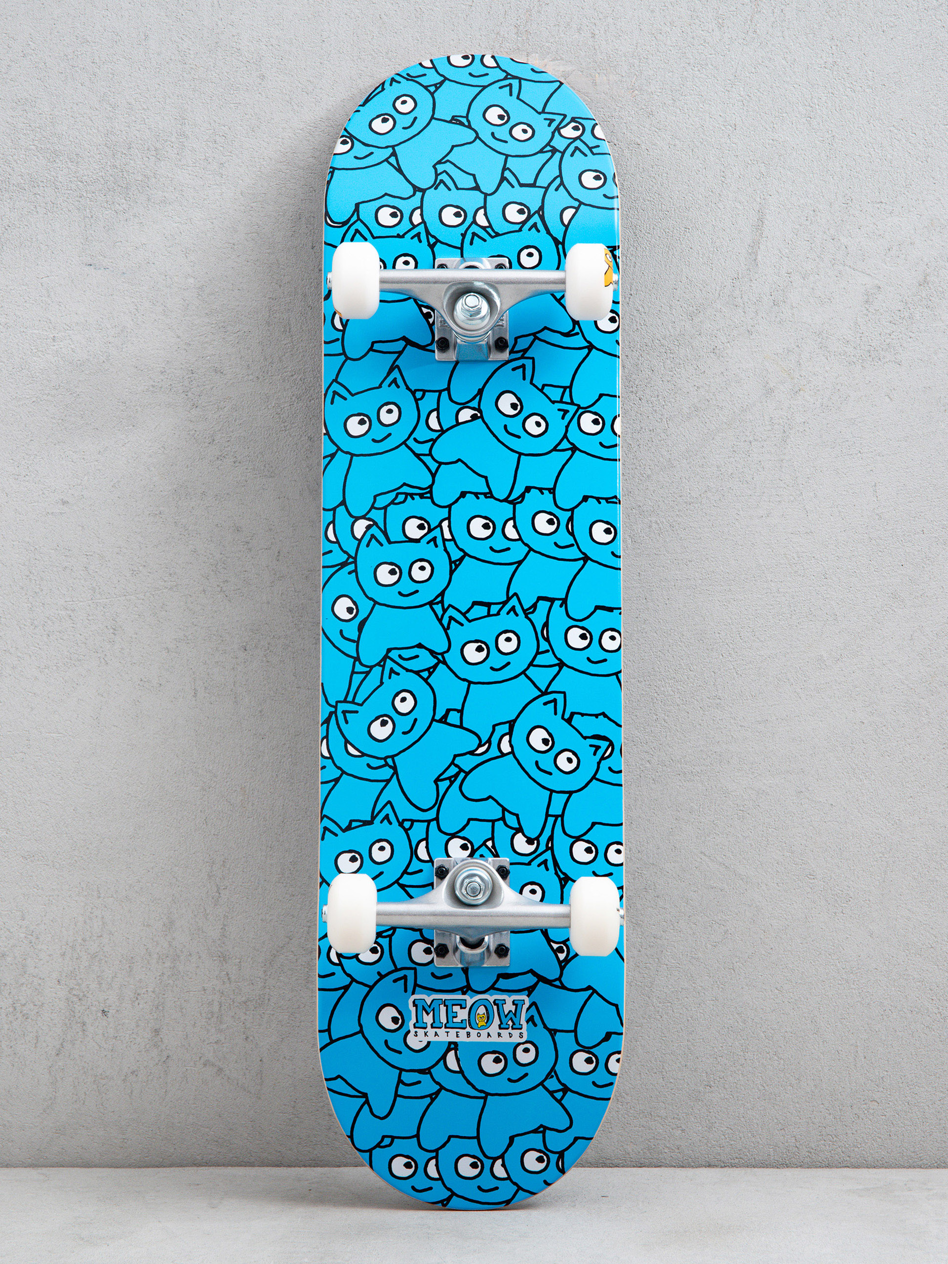 Meow Skateboards Sticker Pile Skateboard