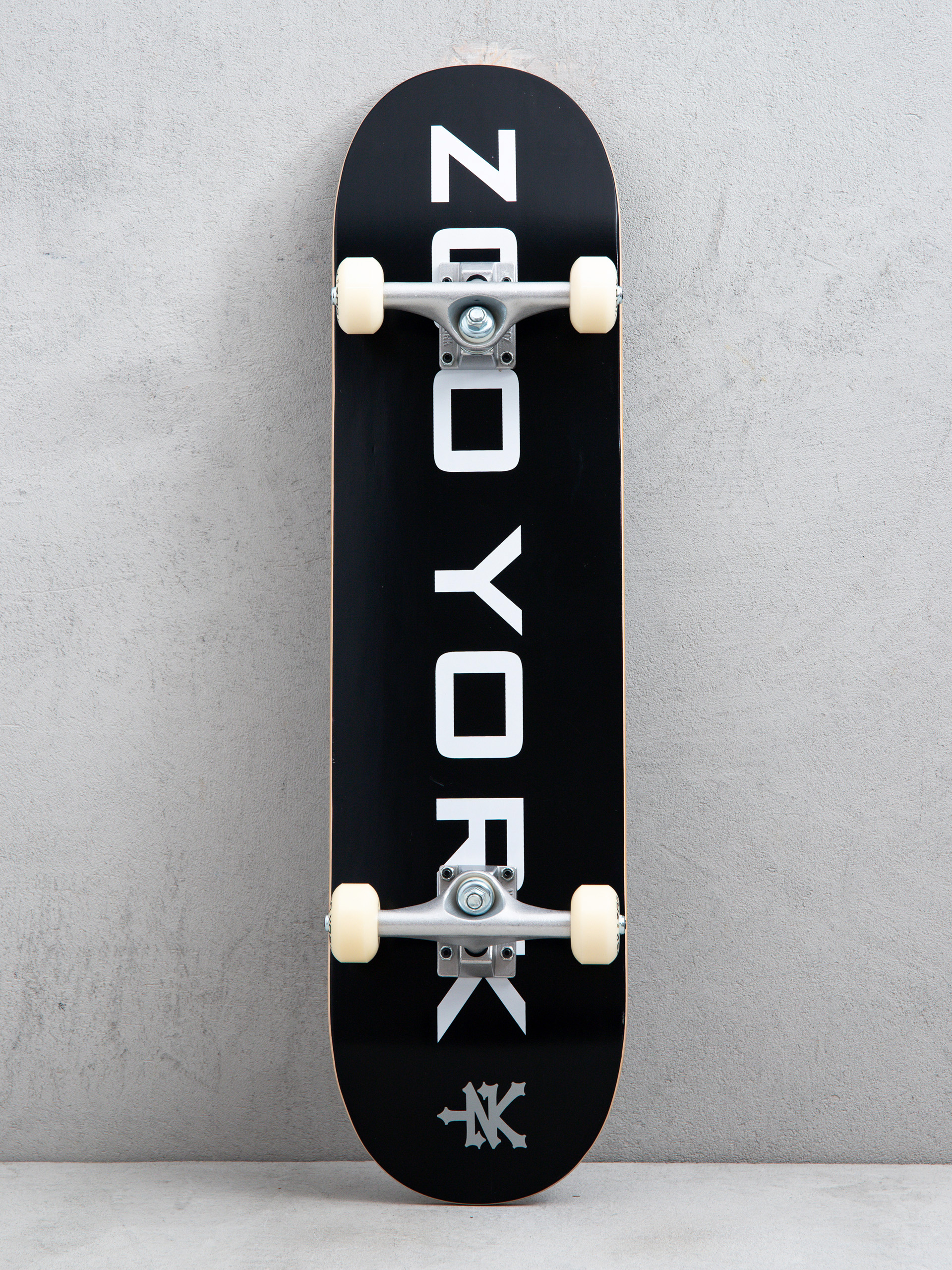 Zoo York Skateboard OG 95 Logo Block (black/white)