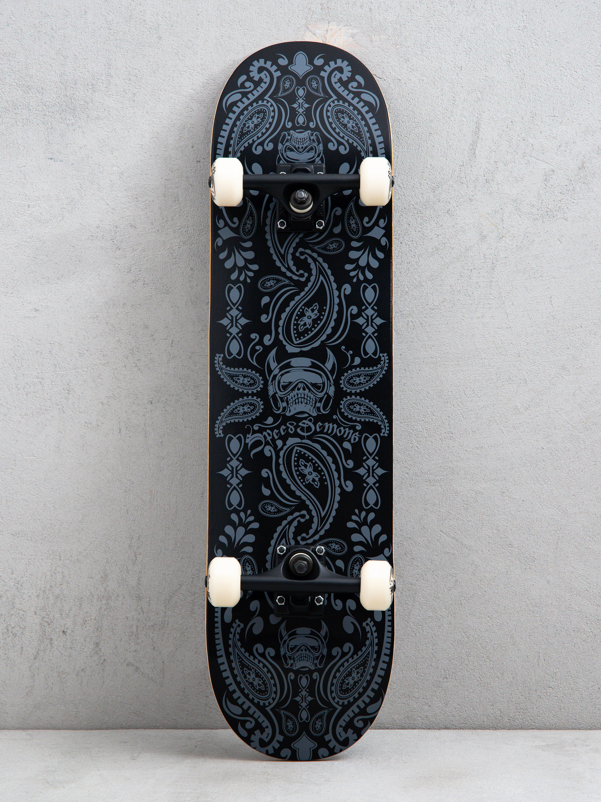 Speed Demons Bandana Skateboard (black/black)