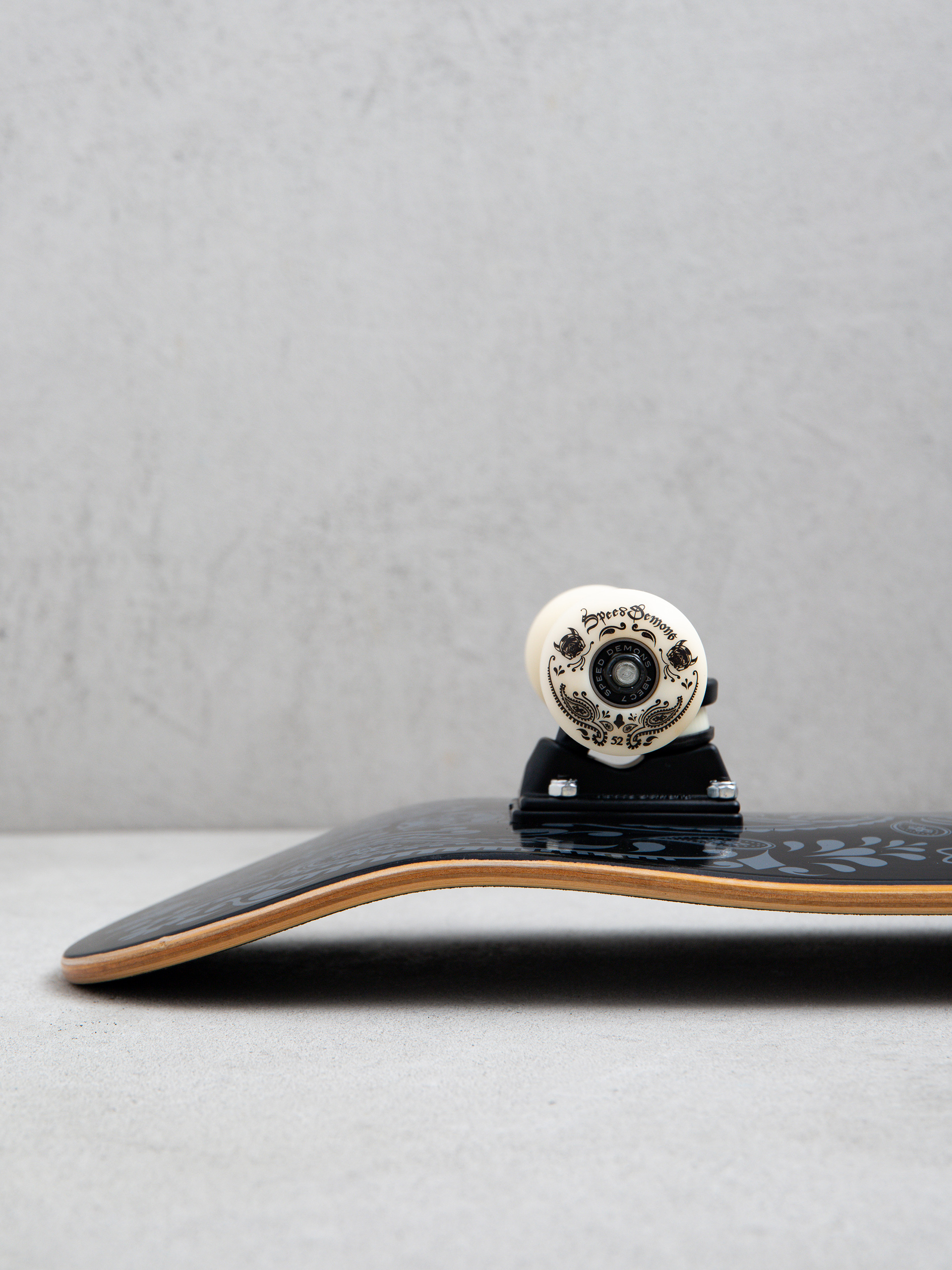 Speed Demons Bandana Skateboard (black/black)