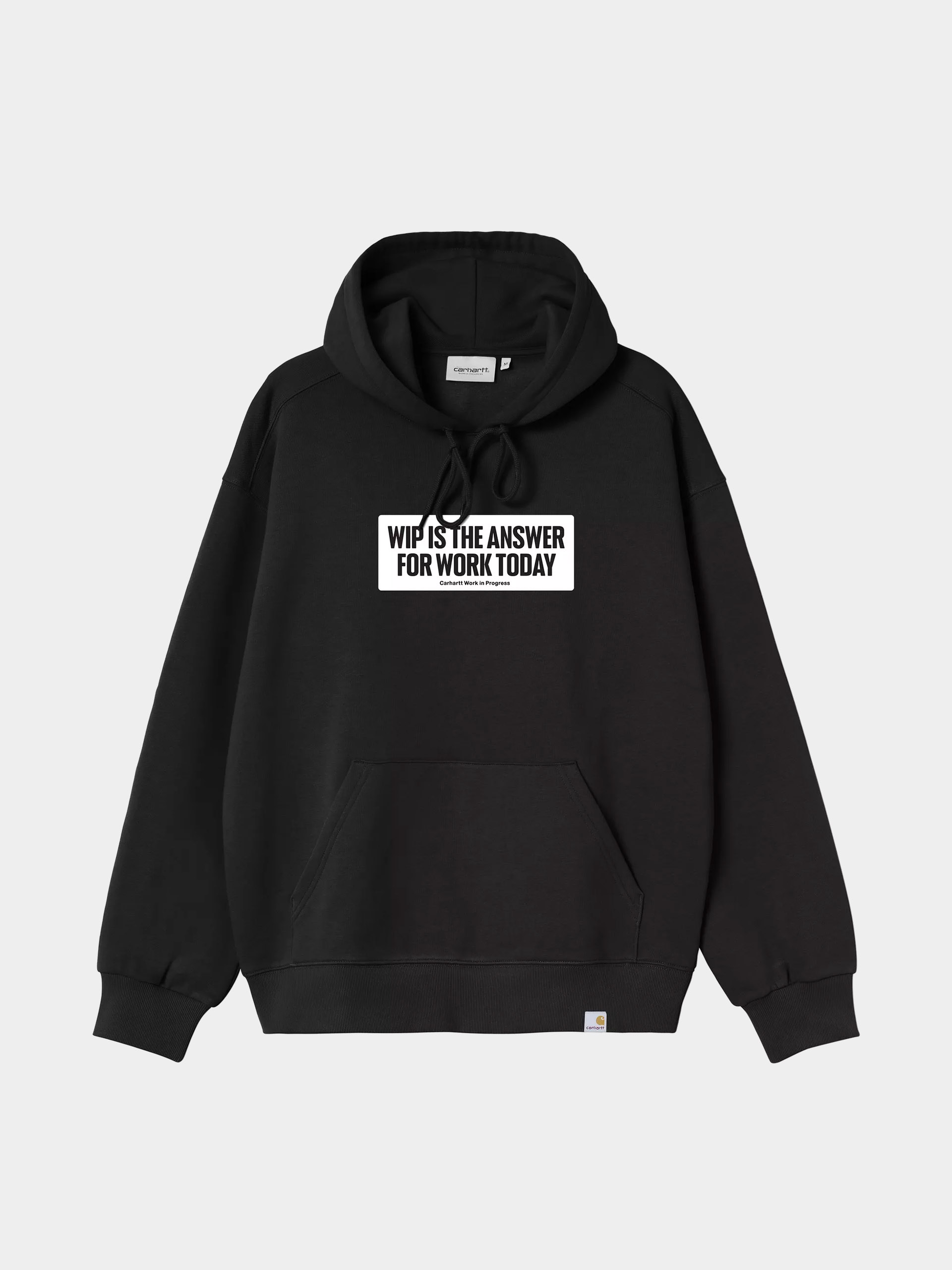 Carhartt WIP Hoodie Bumper Sticker HD (black)