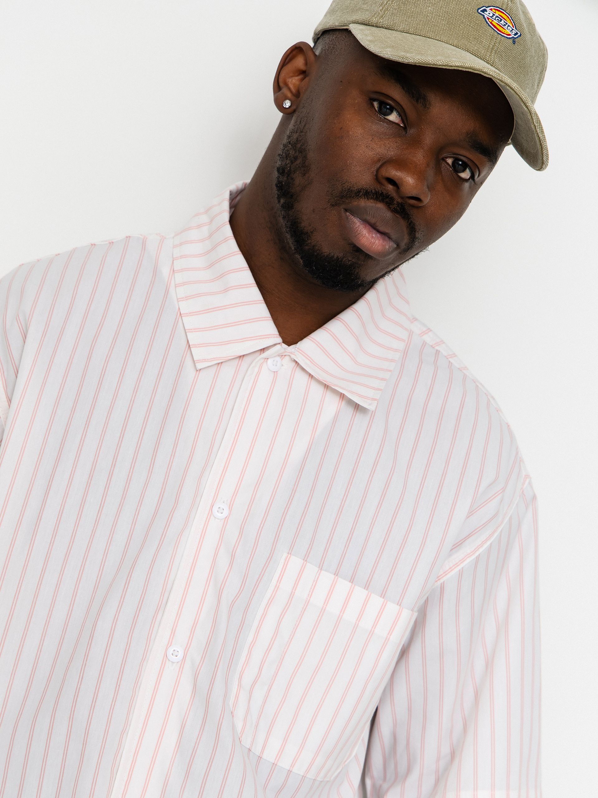 Dickies Venedocia Stripe Hemd (white)