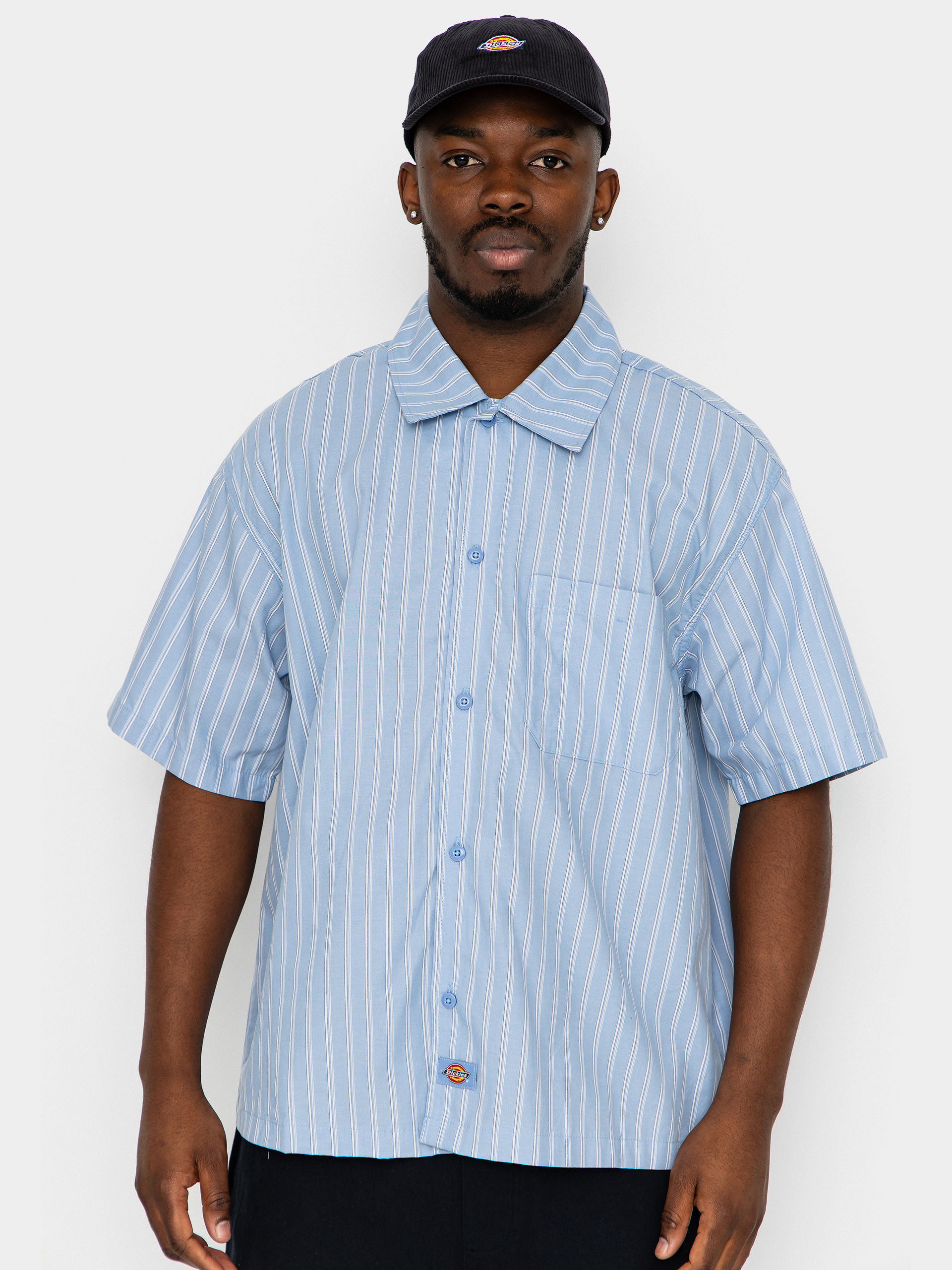 Dickies Venedocia Stripe Shirt (endless sky)