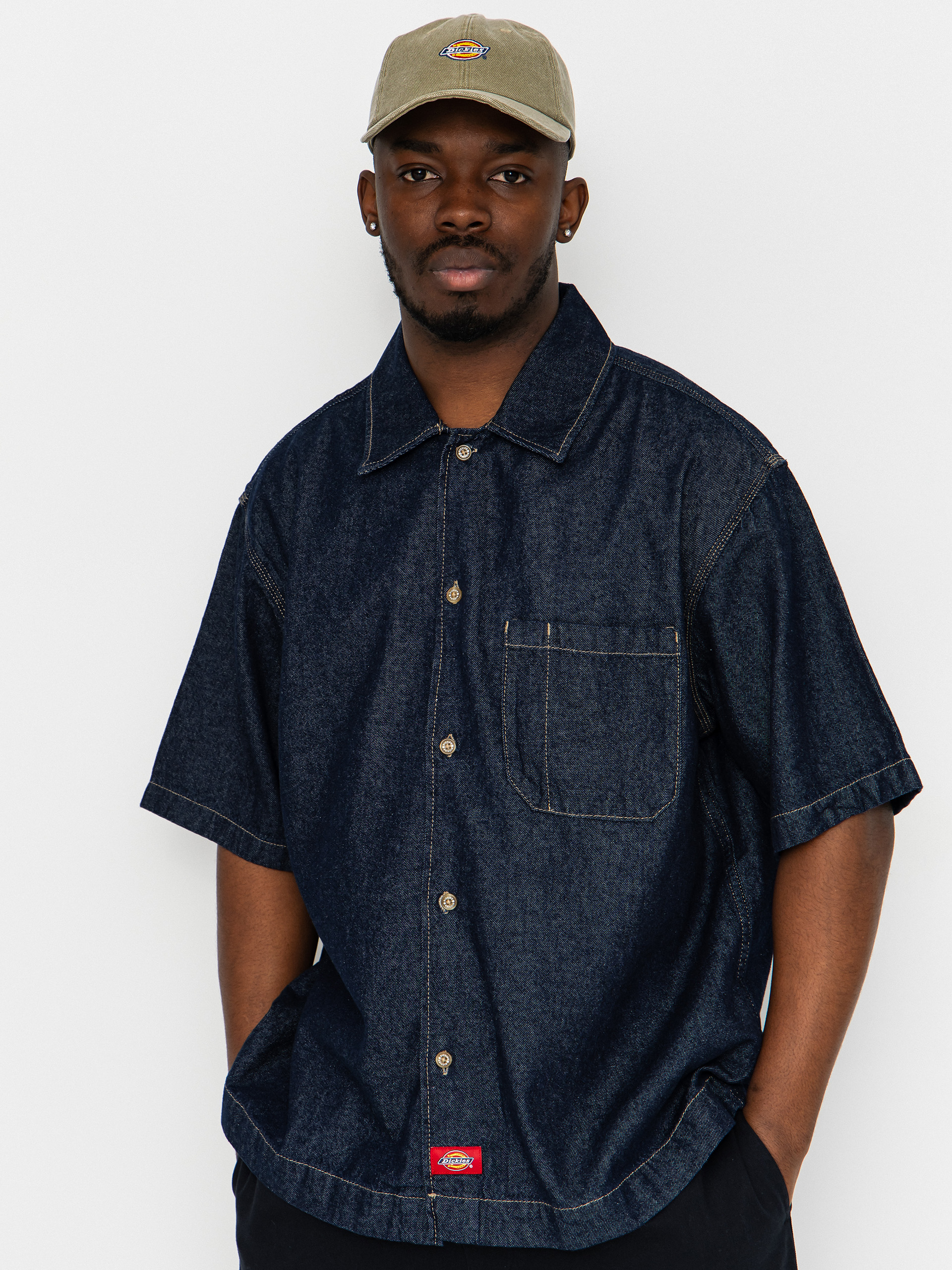 Dickies Denim Hemd (rinsed)