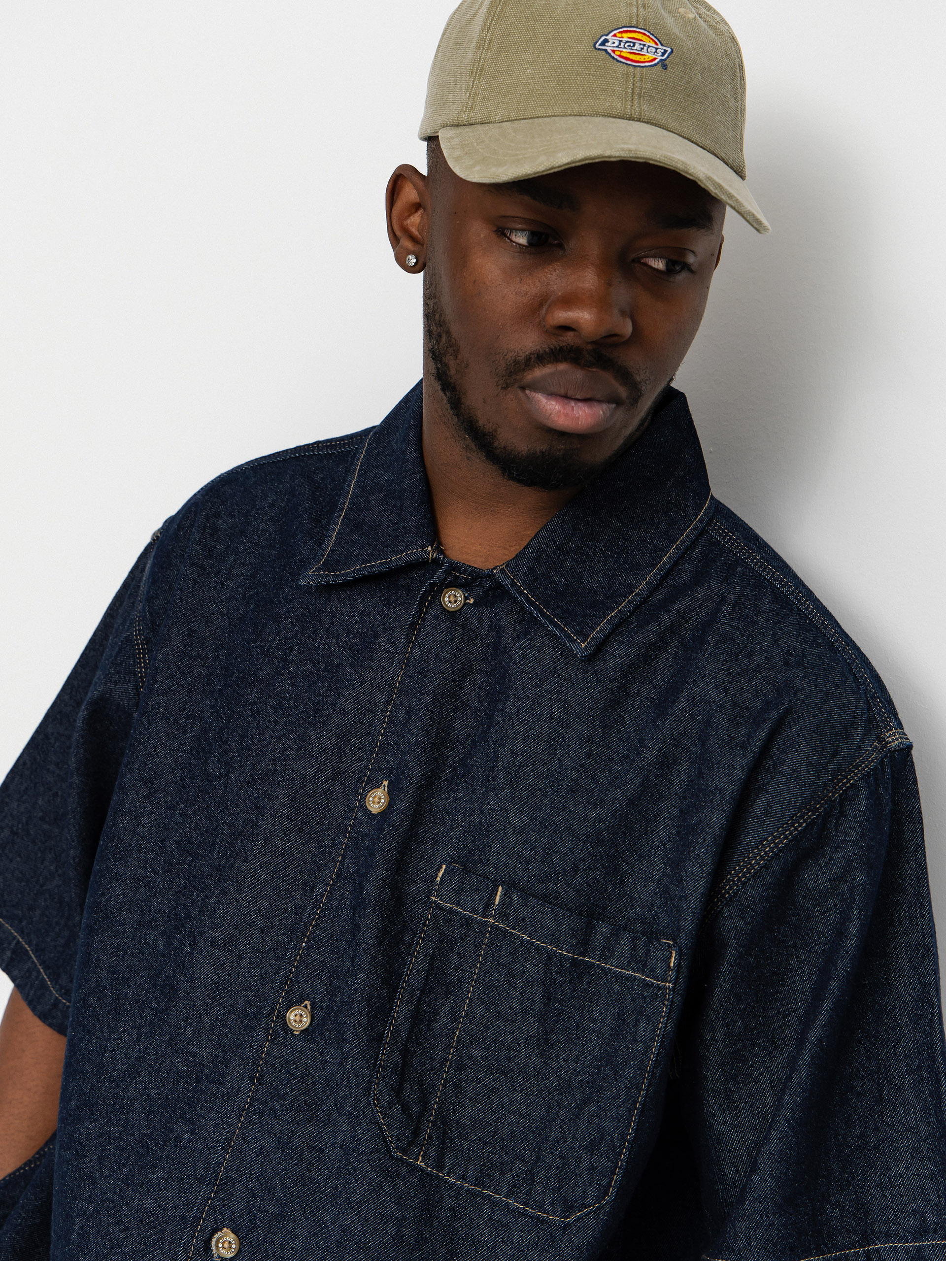 Dickies Denim Hemd (rinsed)