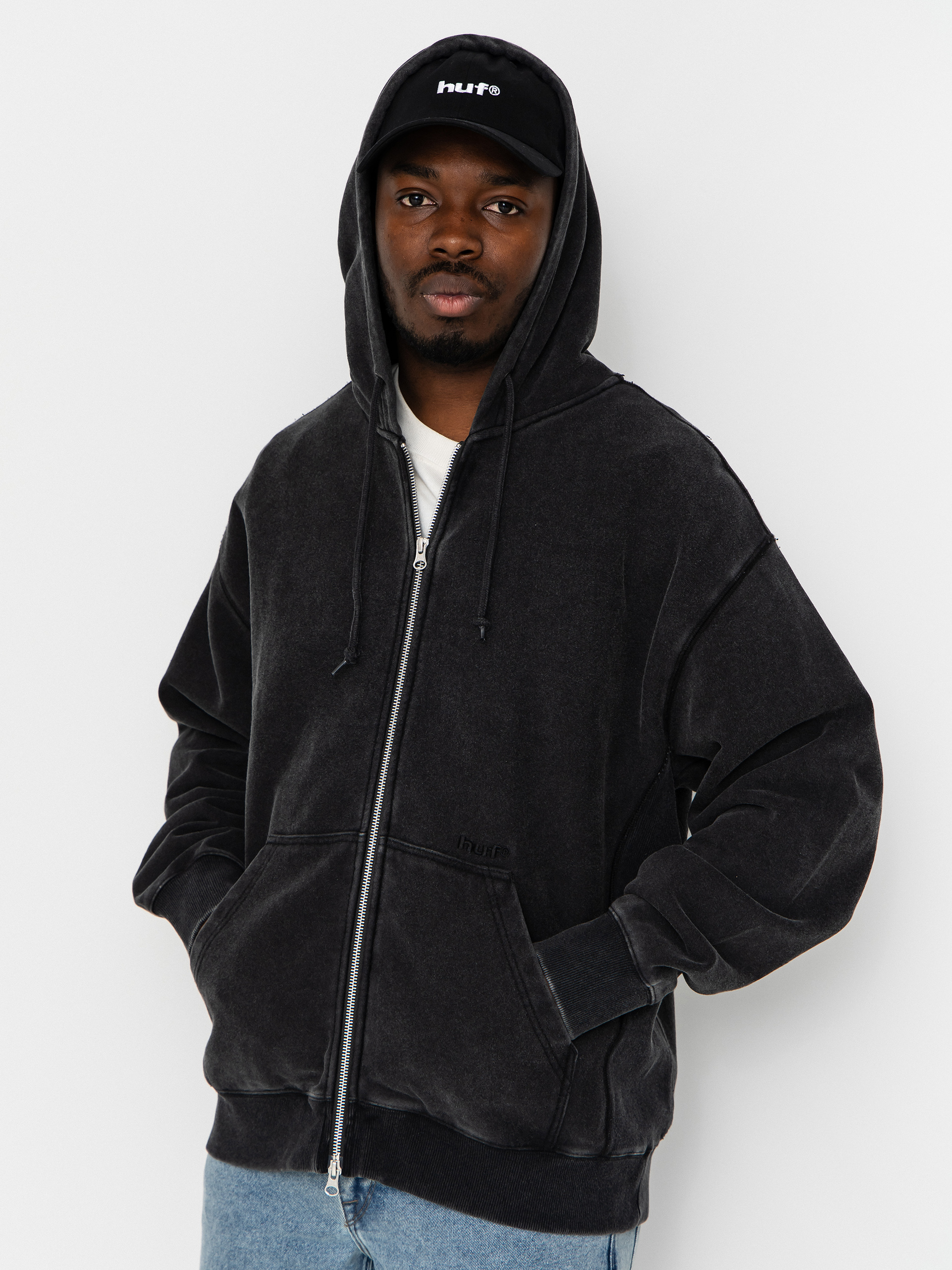 HUF Pacific Wash ZHD Hoodie (black)