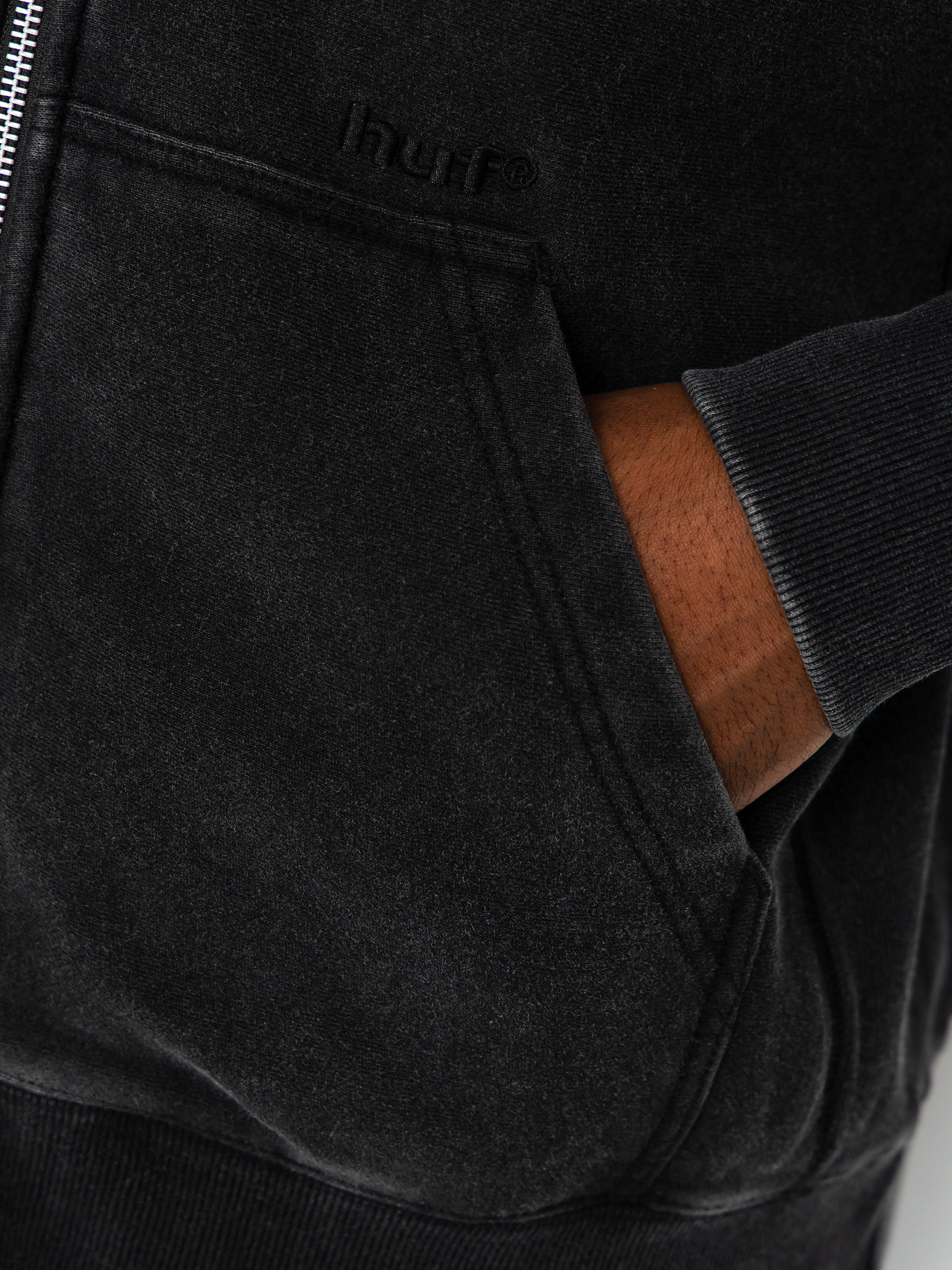HUF Pacific Wash ZHD Hoodie (black)