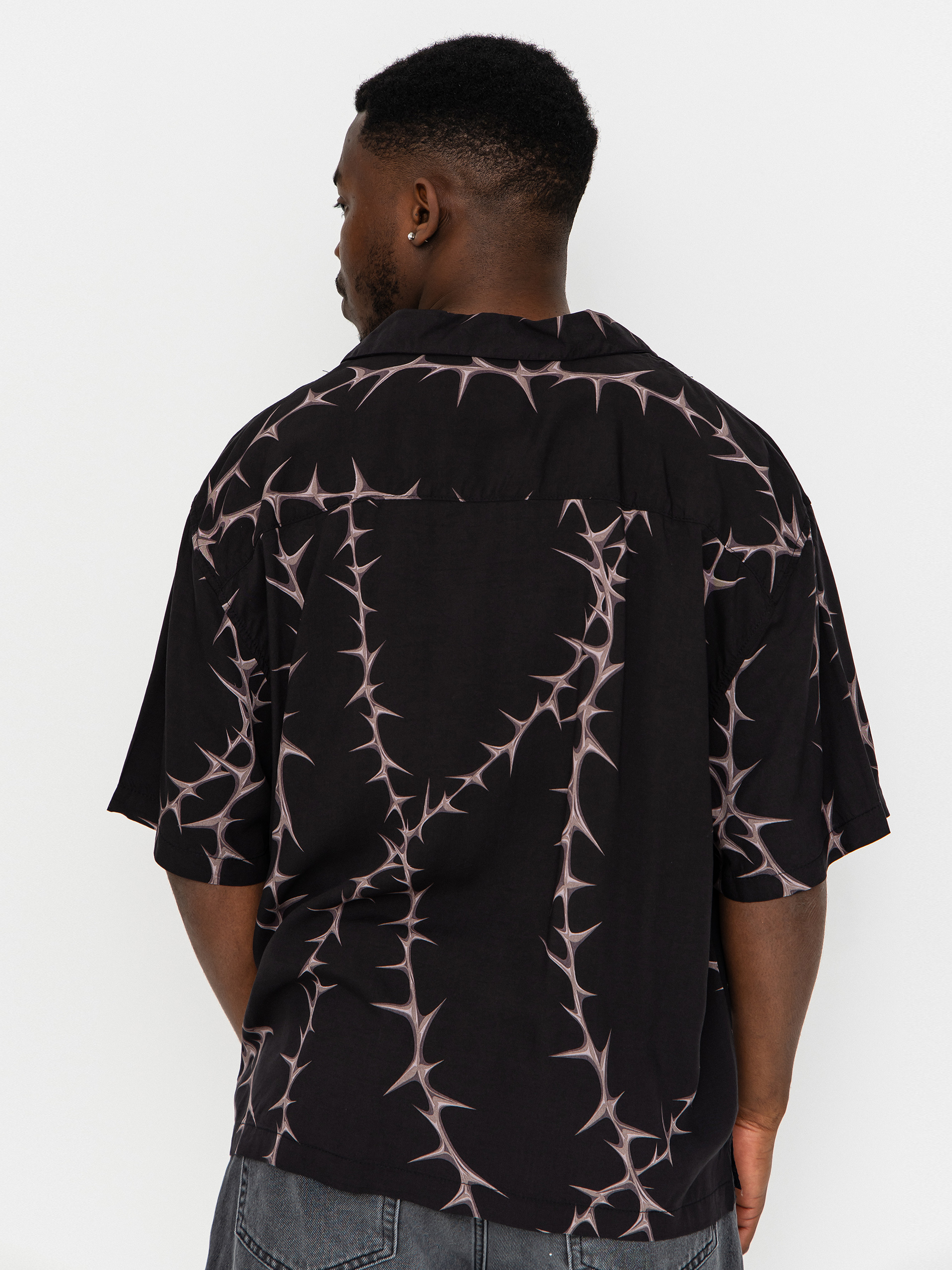 Vans Van Doren Printed Camp Hemd (black)