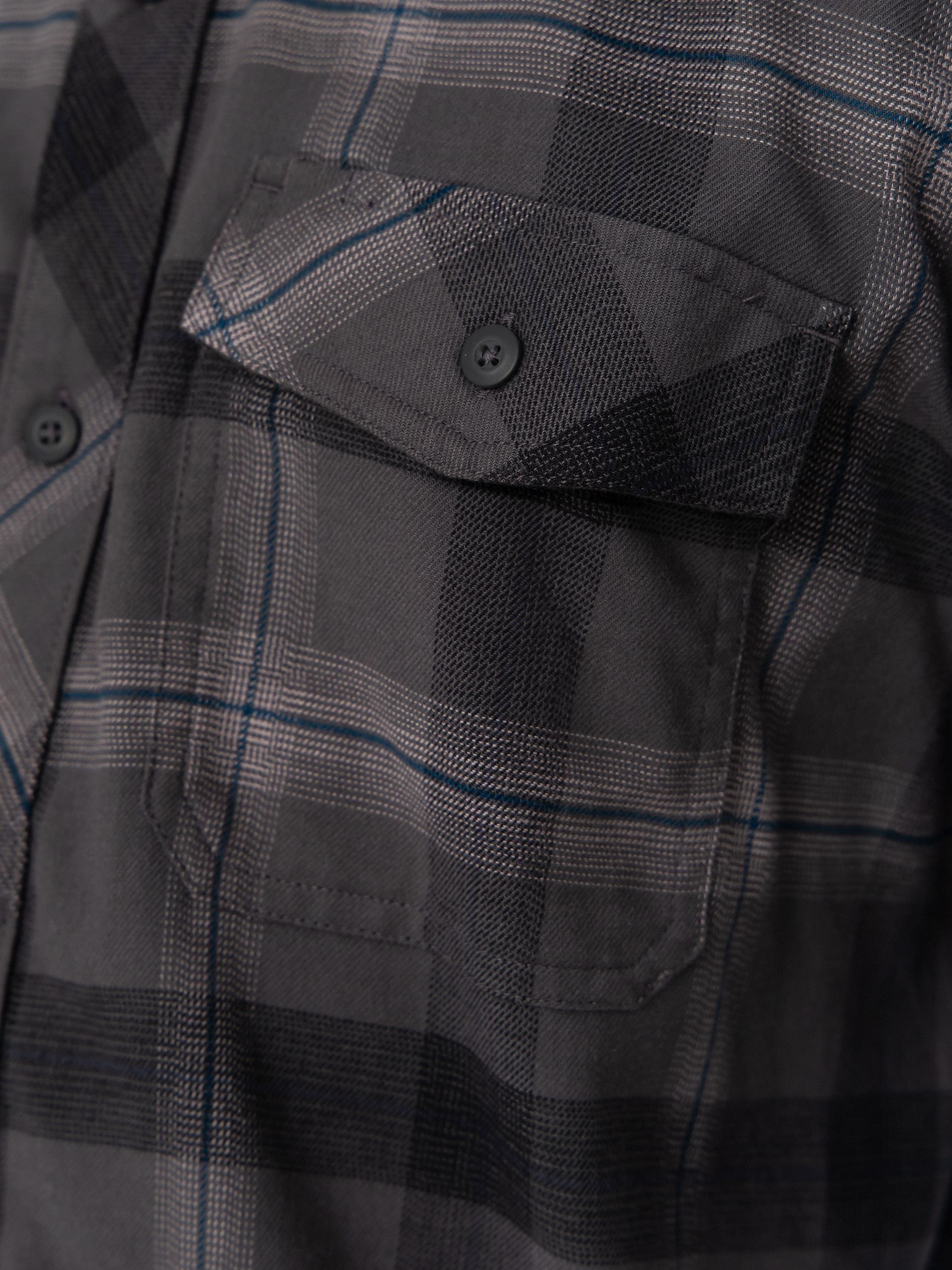 Fox Survivalist Core Flannel Hemd (dark shadow)