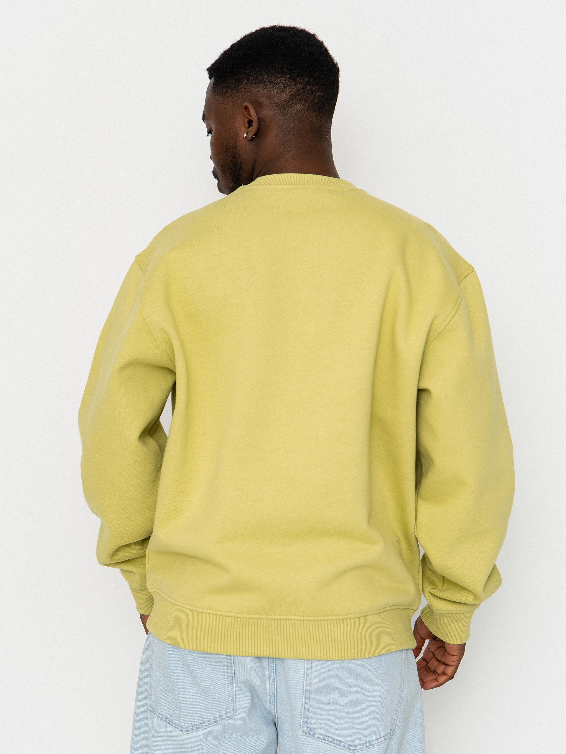 Santa Cruz Patch Strip Sweatshirt (faded khaki)