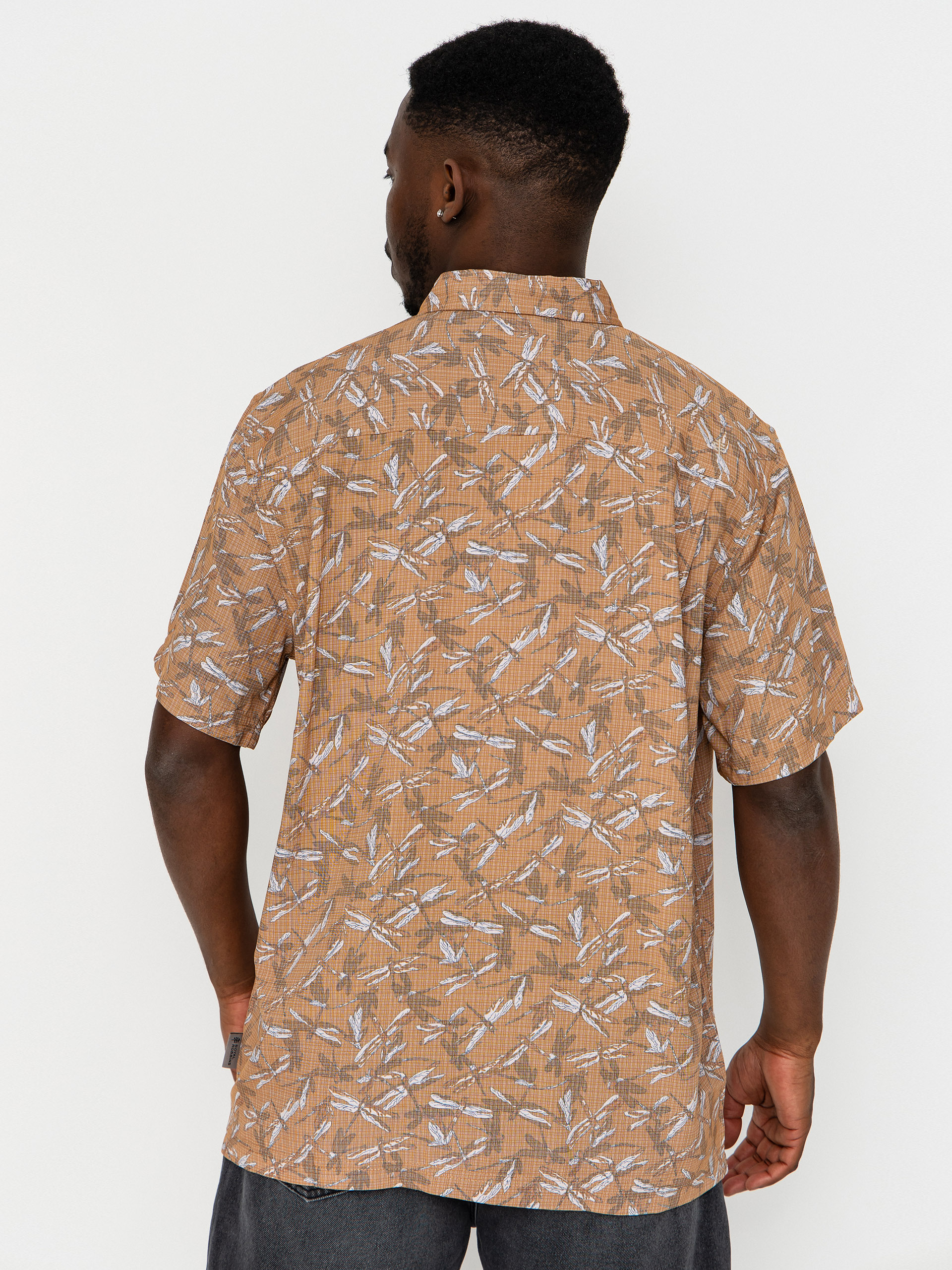Royal Robbins Camino Pucker Hemd (pecan dragonfly pt)